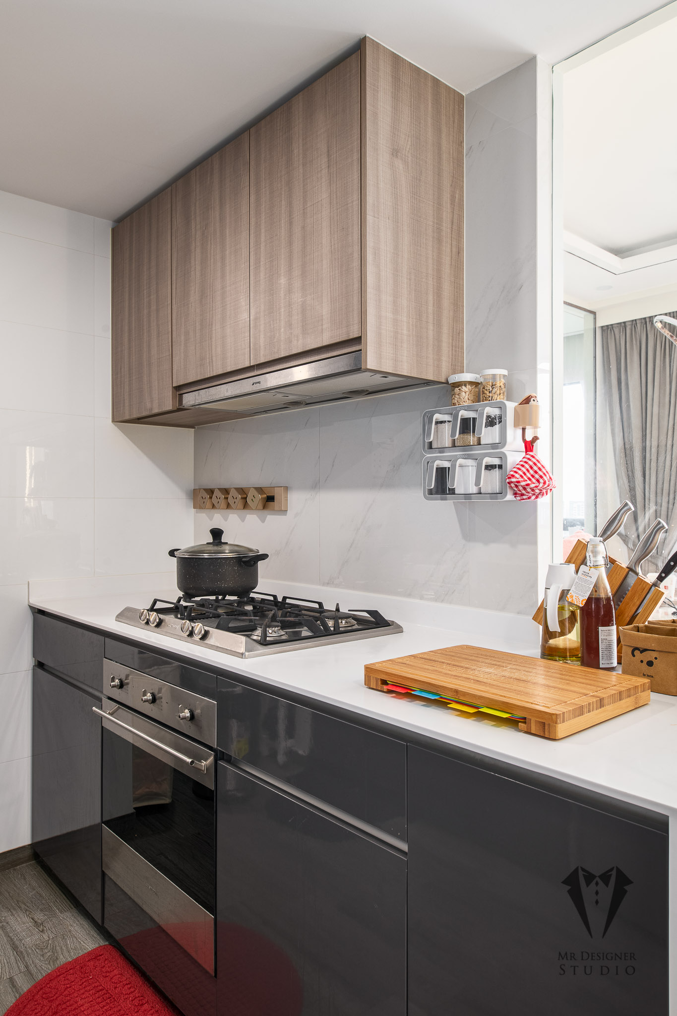 Contemporary, Modern Design - Kitchen - Condominium - Design by Mr Designer Studio