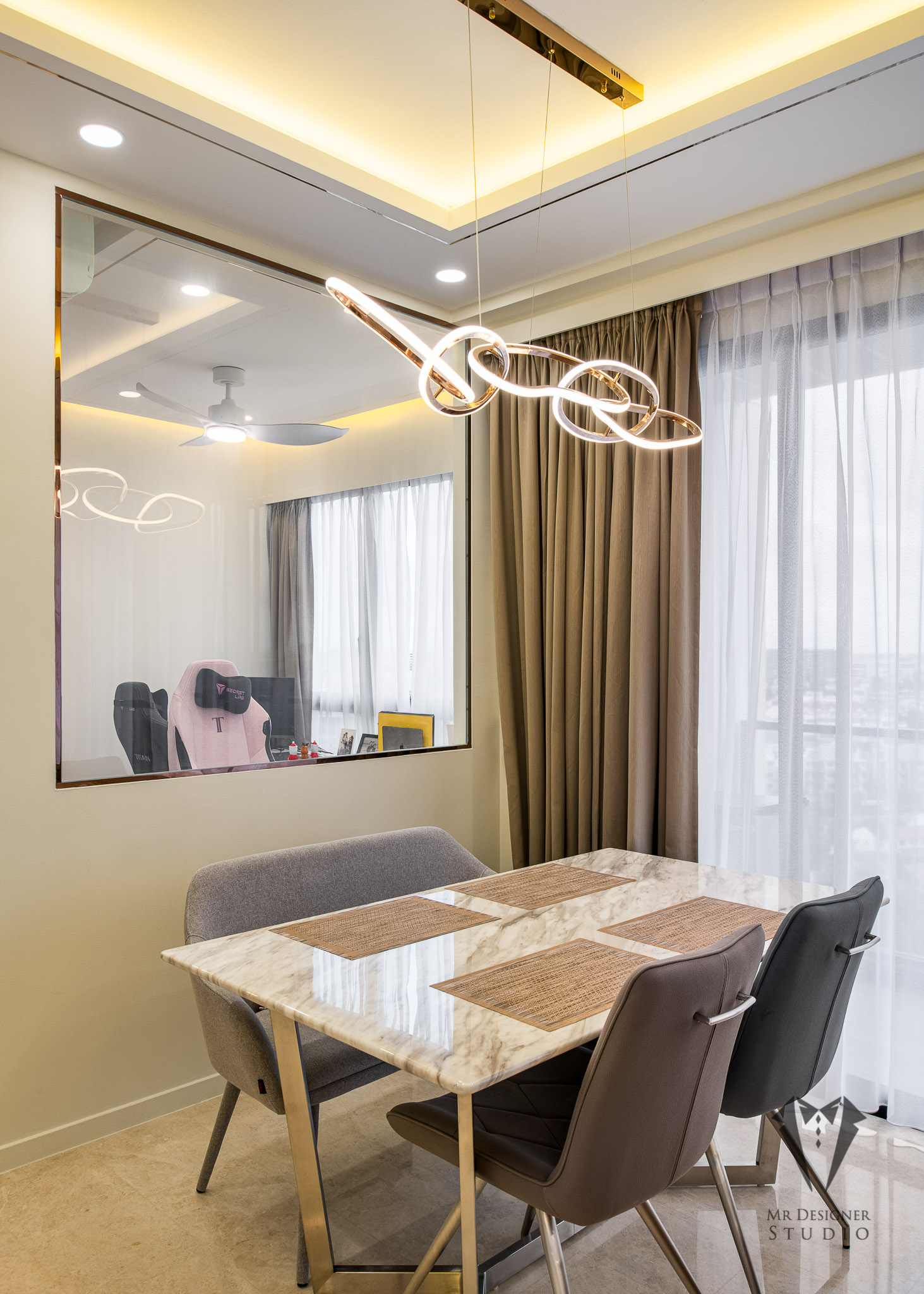 Contemporary, Modern Design - Dining Room - Condominium - Design by Mr Designer Studio