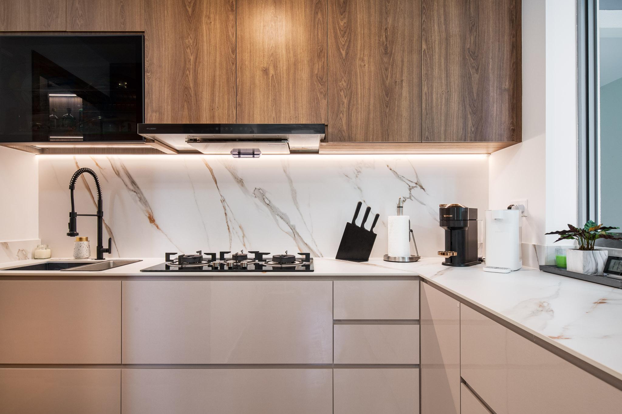 Contemporary, Modern Design - Kitchen - Condominium - Design by Mr Designer Studio