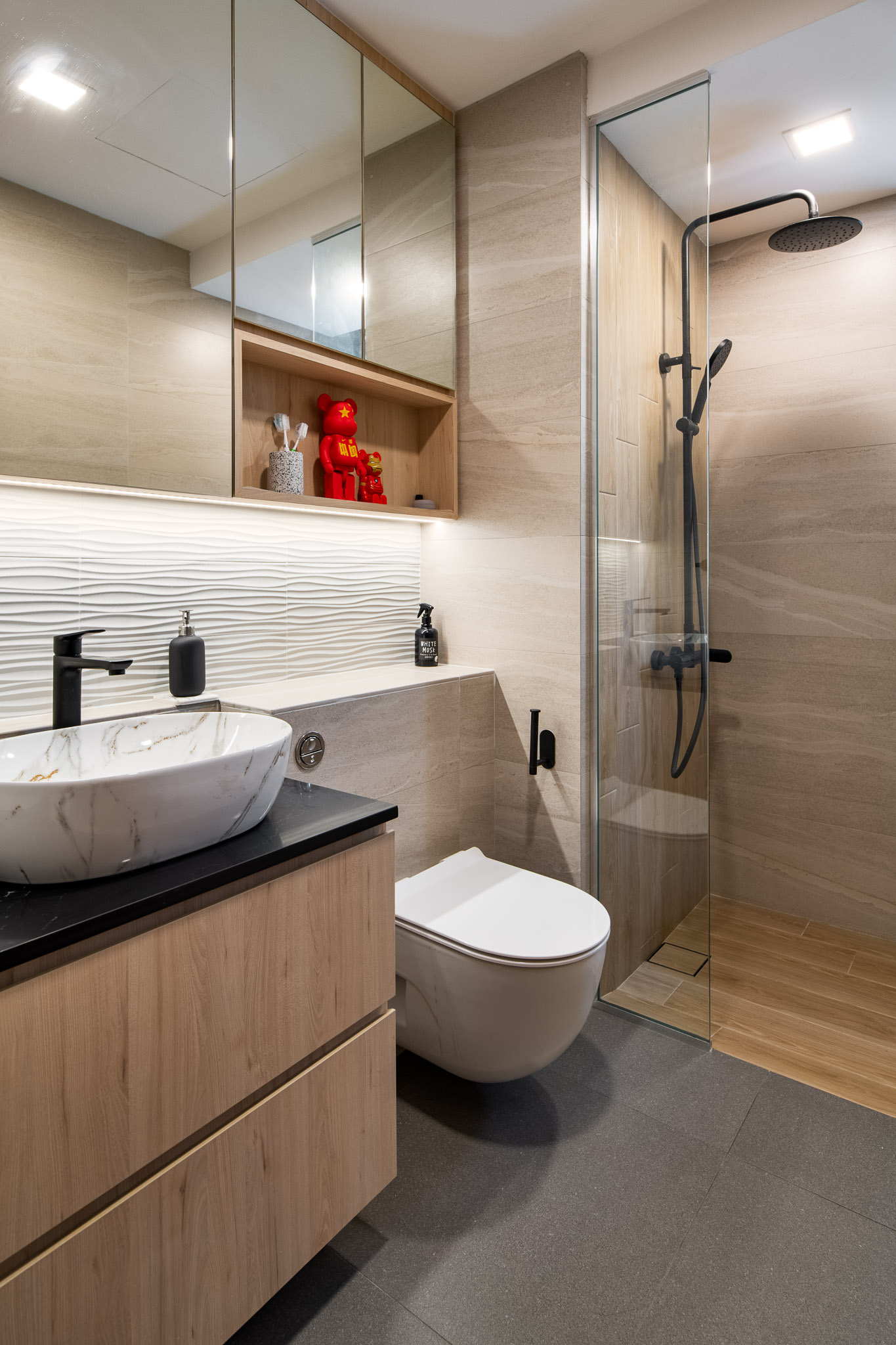 Contemporary, Modern Design - Bathroom - Condominium - Design by Mr Designer Studio