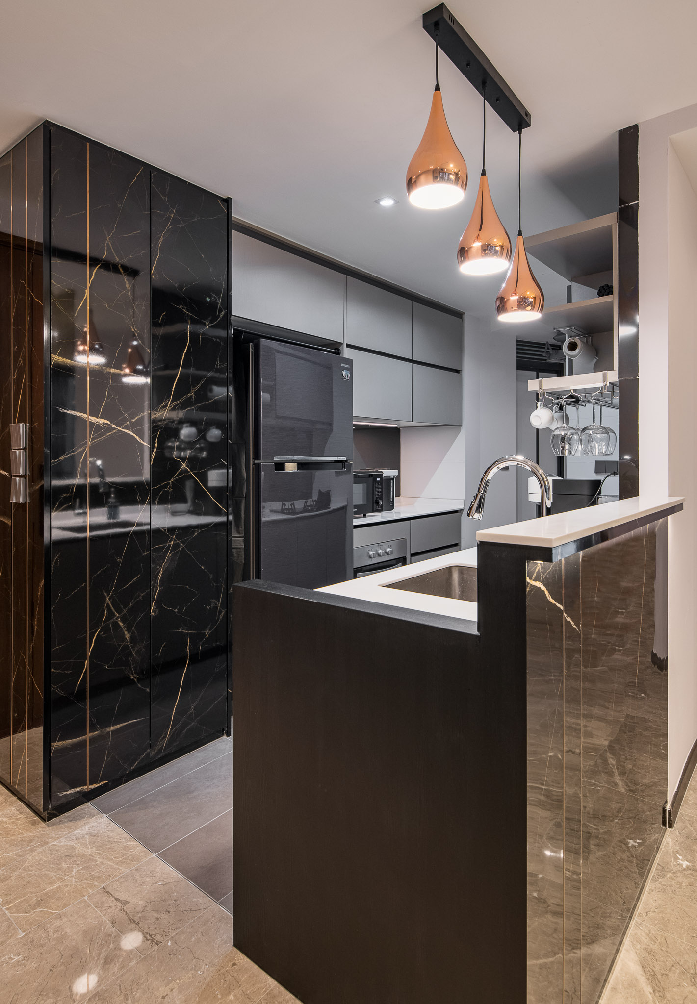 Contemporary Design - Kitchen - Condominium - Design by Mr Designer Studio