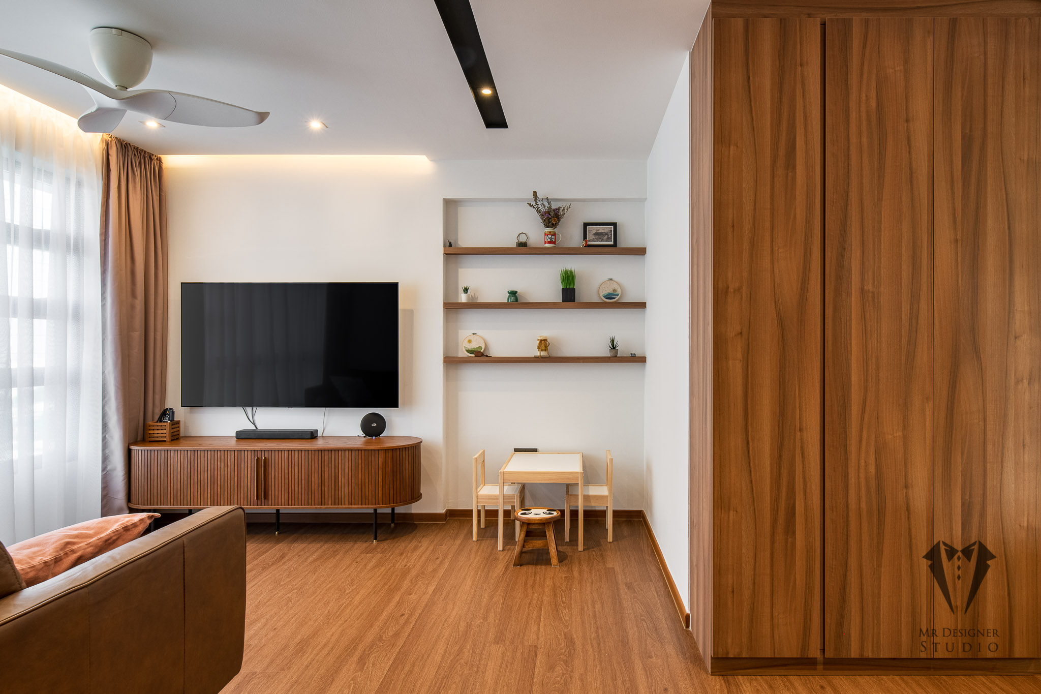 Scandinavian Design -  - HDB 4 Room - Design by Mr Designer Studio