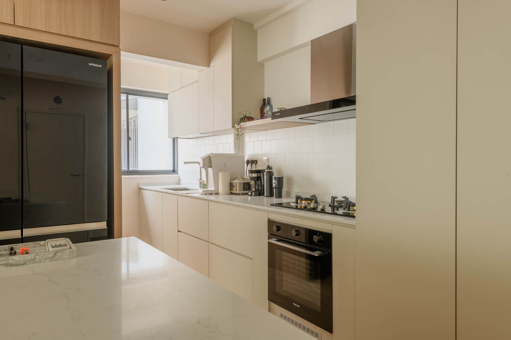 Minimalist Design - Kitchen - HDB 4 Room - Design by Mr Designer Studio