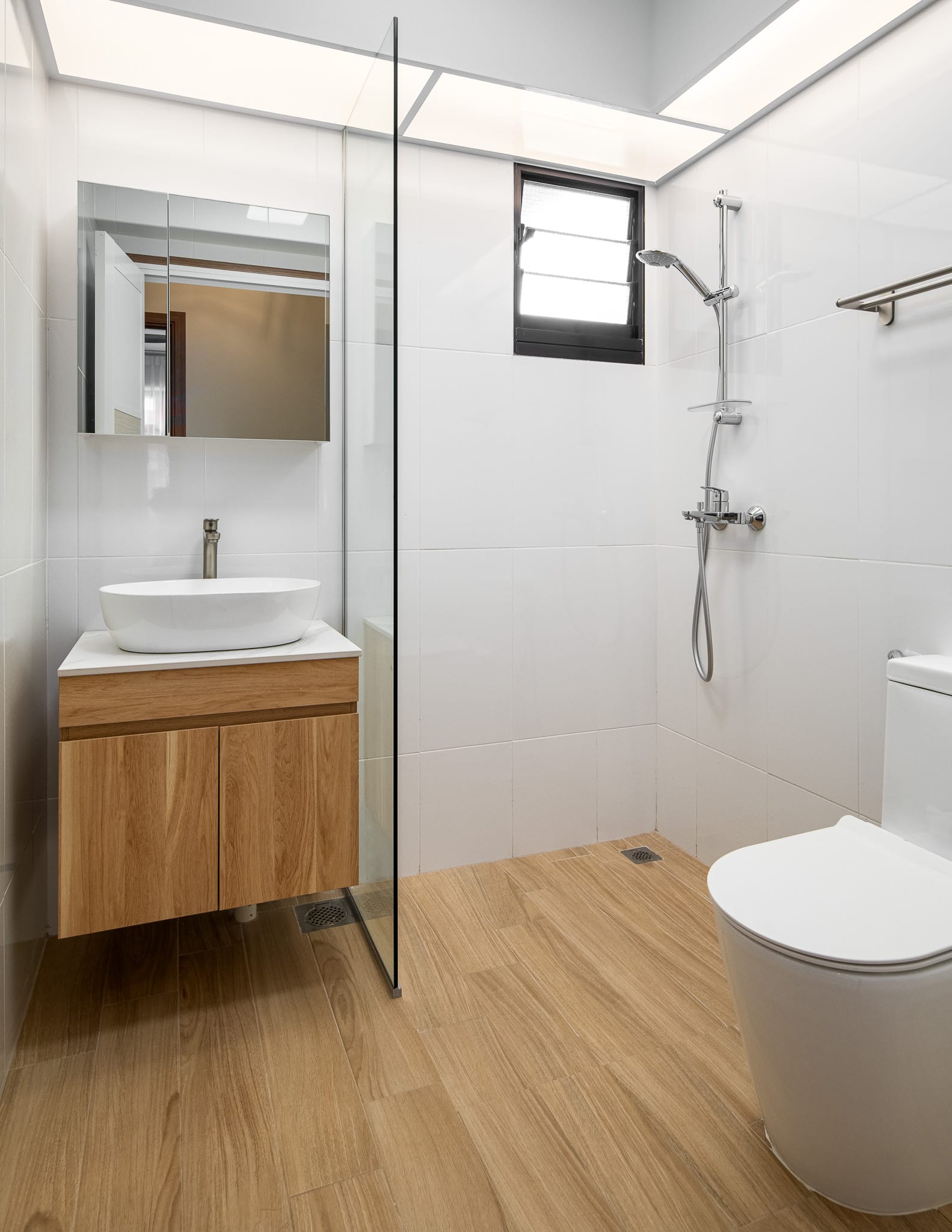 Contemporary, Scandinavian Design - Bathroom - HDB 4 Room - Design by Mr Designer Studio