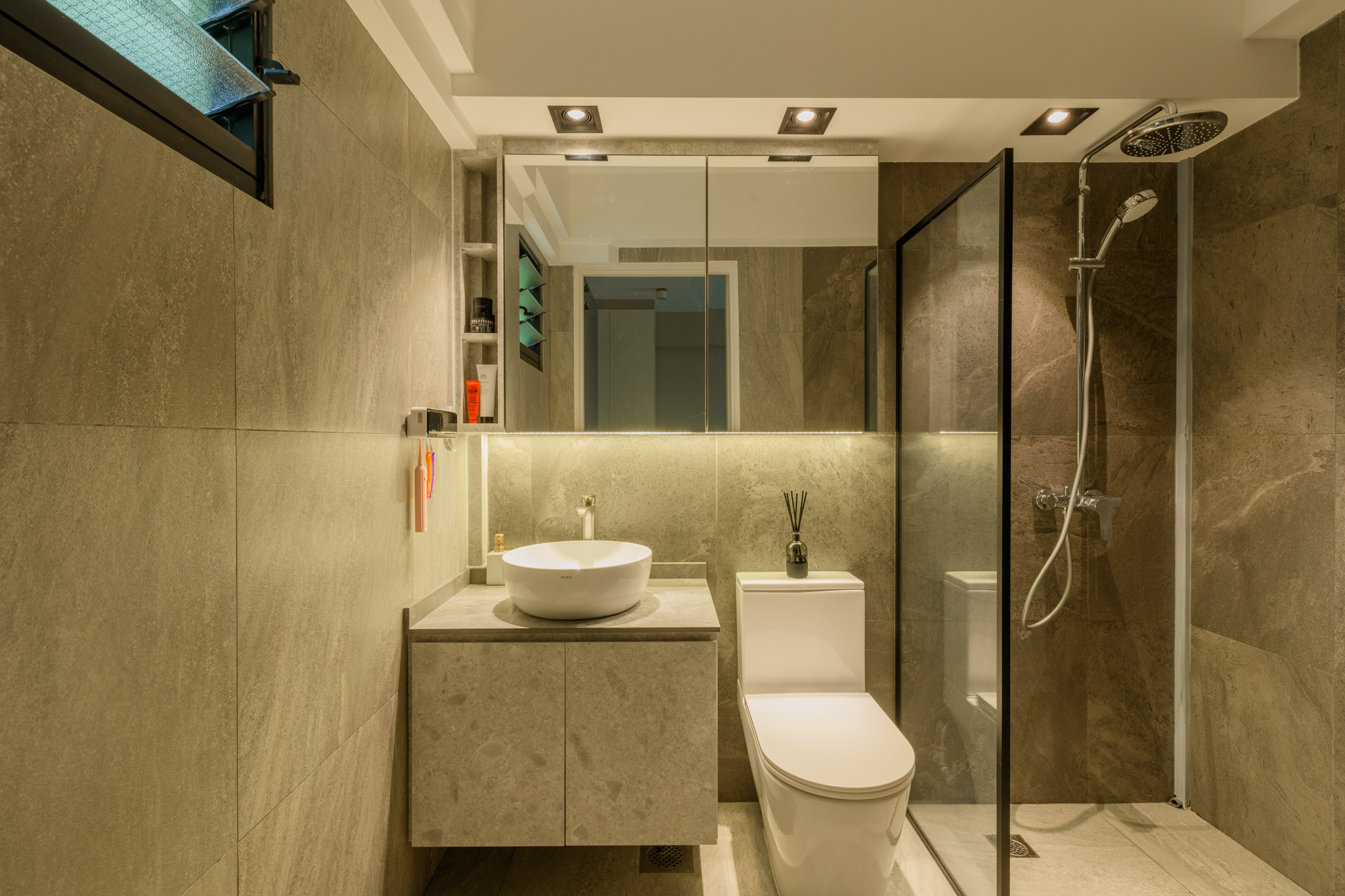 Scandinavian Design - Bathroom - HDB 5 Room - Design by Mr Designer Studio