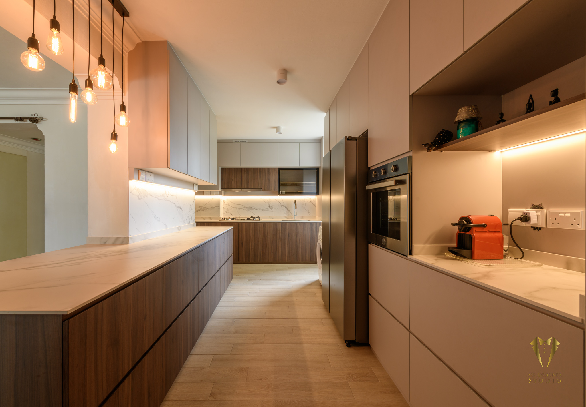 Scandinavian Design - Kitchen - HDB 5 Room - Design by Mr Designer Studio