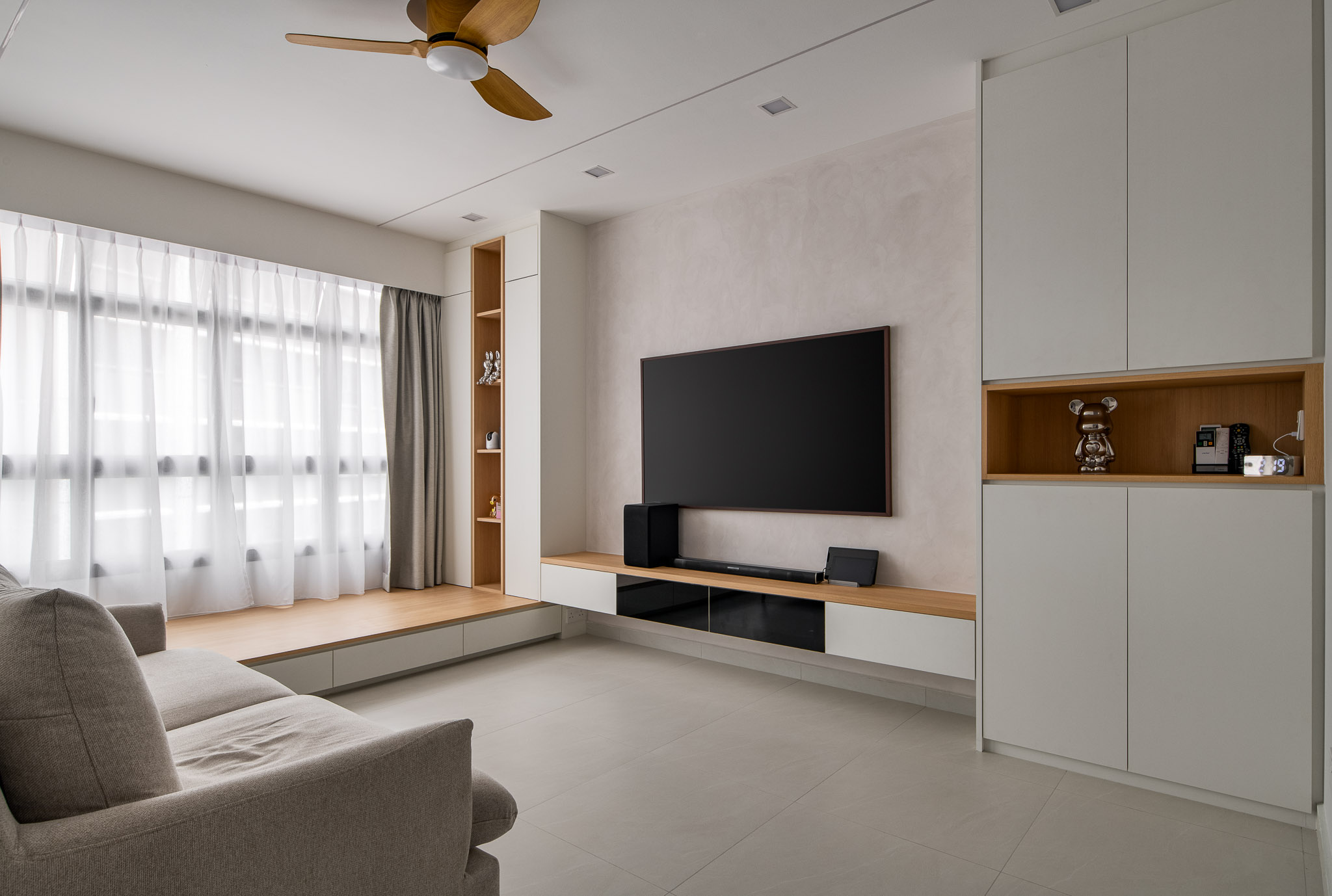 Scandinavian Design - Living Room - HDB 5 Room - Design by Project L