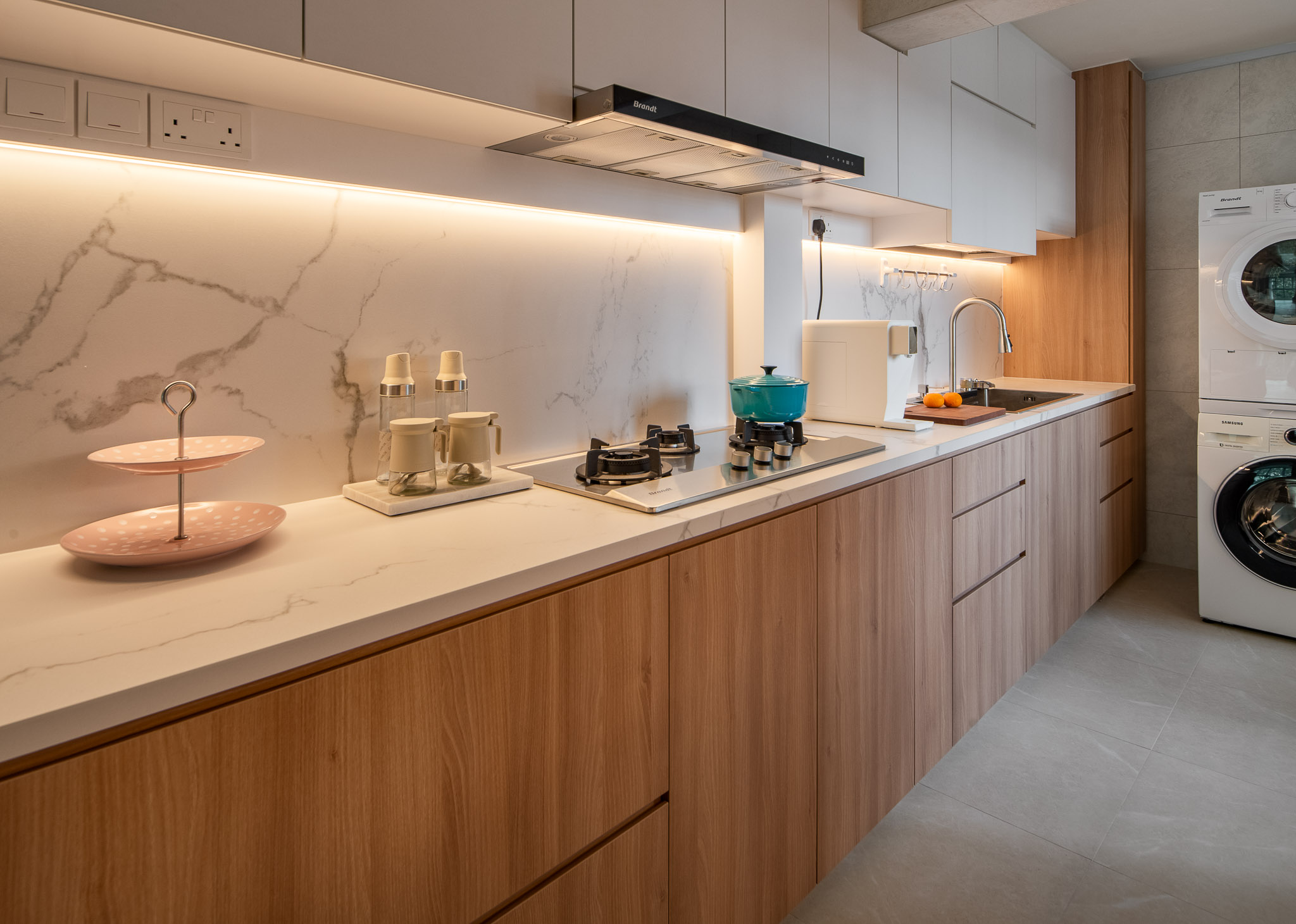 Scandinavian Design - Kitchen - HDB 4 Room - Design by Project L