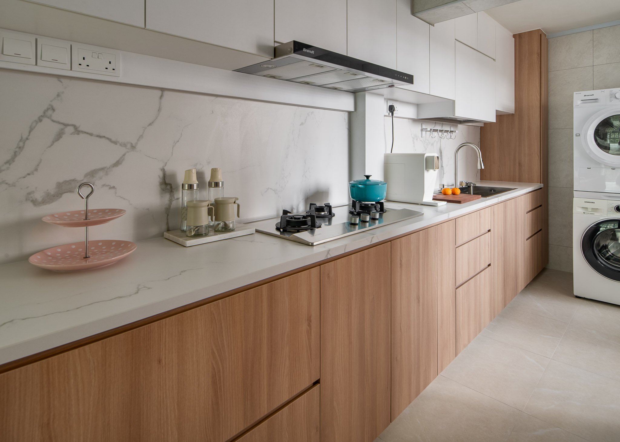 Scandinavian Design - Kitchen - HDB 4 Room - Design by Project L