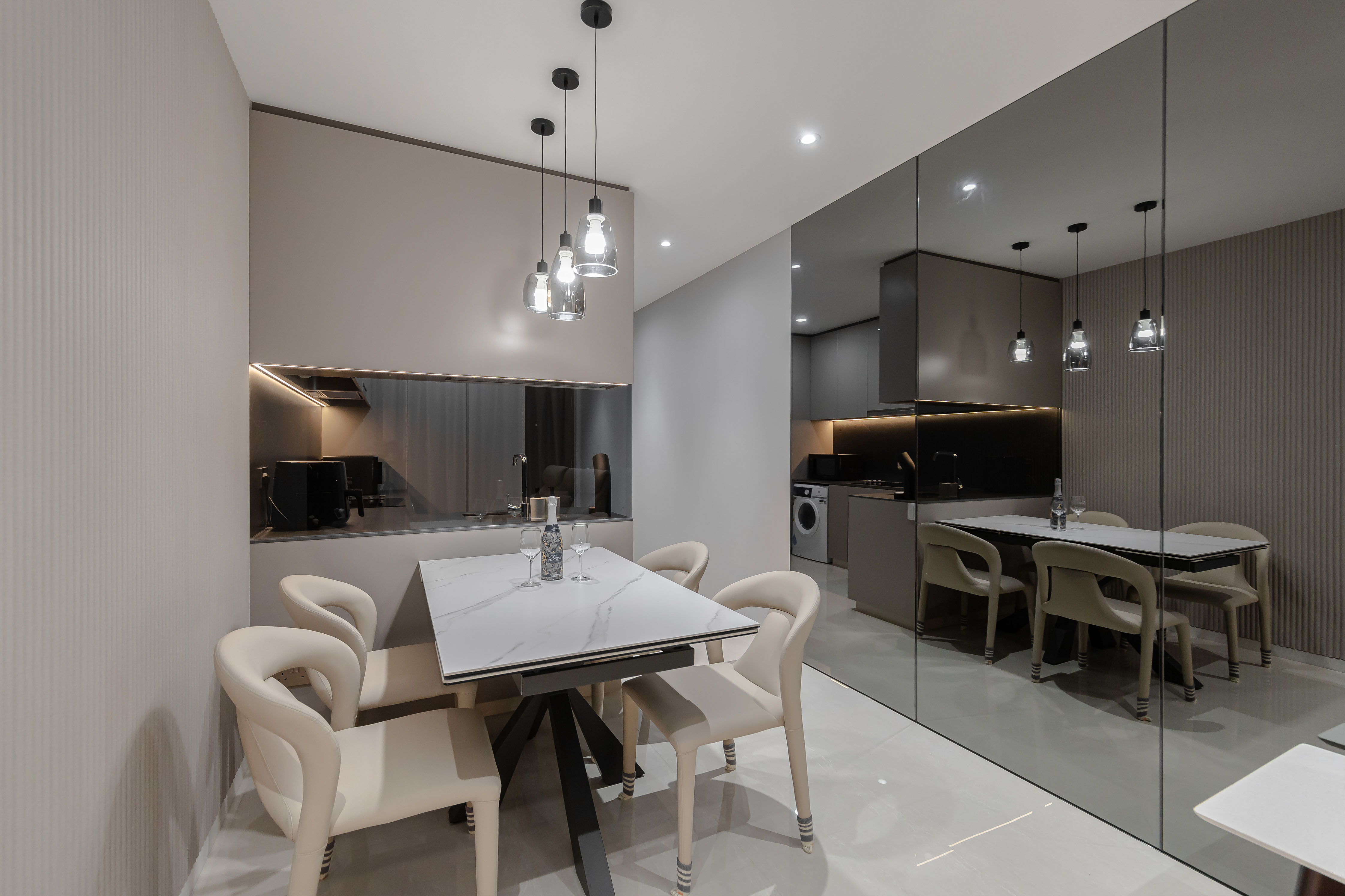 Contemporary, Modern Design - Dining Room - Condominium - Design by Renozone Interior Design House