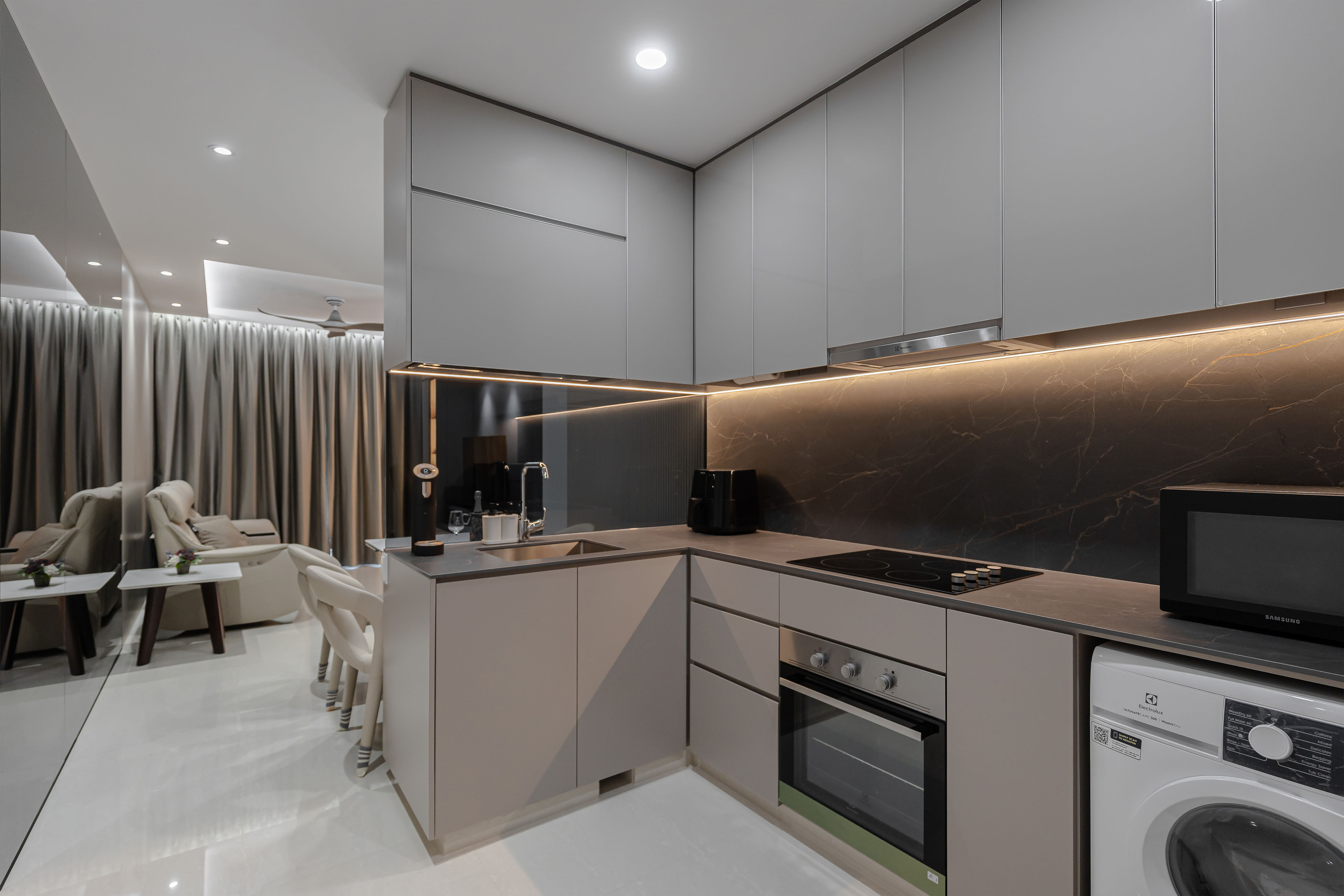 Contemporary, Modern Design - Kitchen - Condominium - Design by Renozone Interior Design House