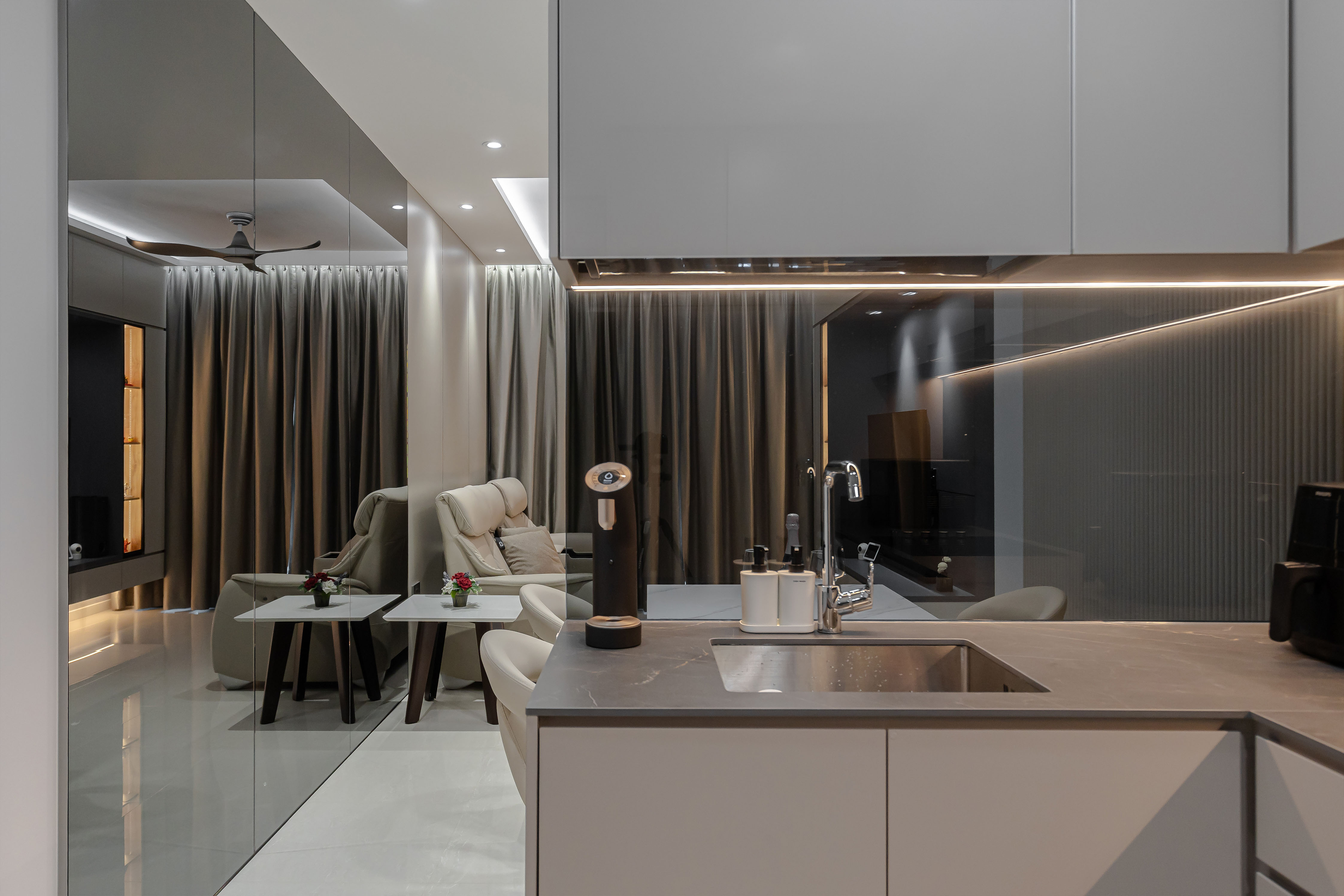 Contemporary, Modern Design - Kitchen - Condominium - Design by Renozone Interior Design House