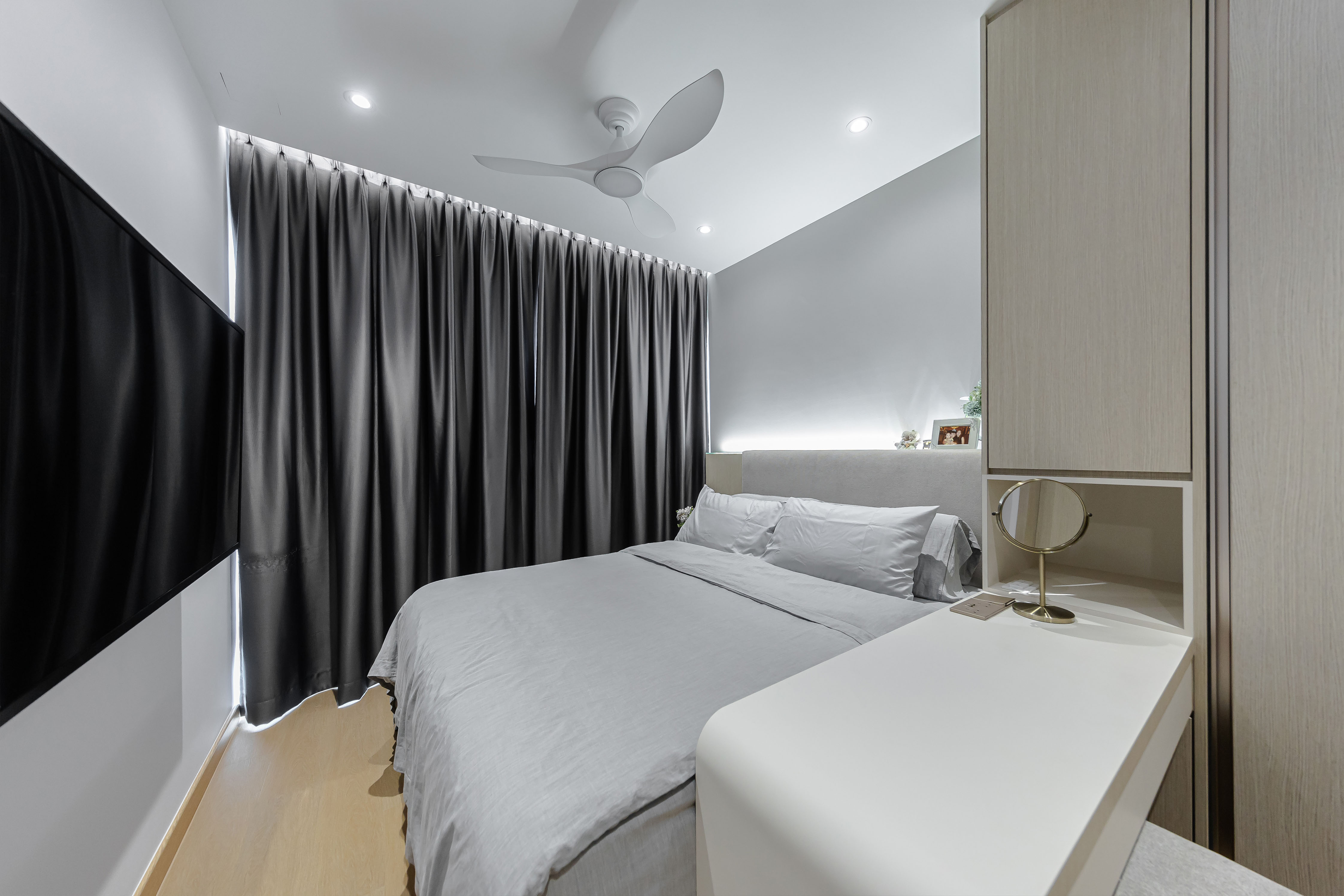 Contemporary, Modern Design - Bedroom - Condominium - Design by Renozone Interior Design House