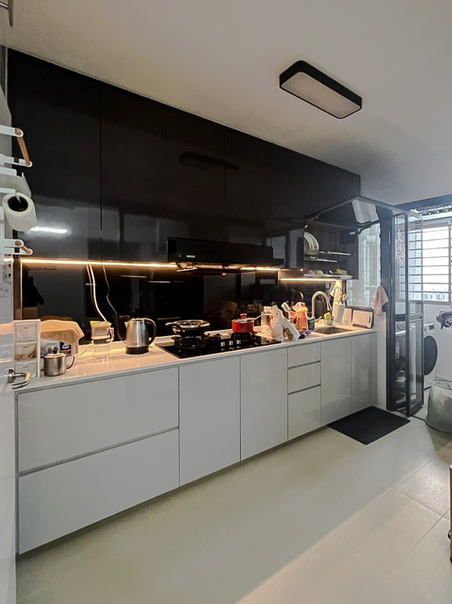 Scandinavian Design - Kitchen - HDB 4 Room - Design by Sky Creation