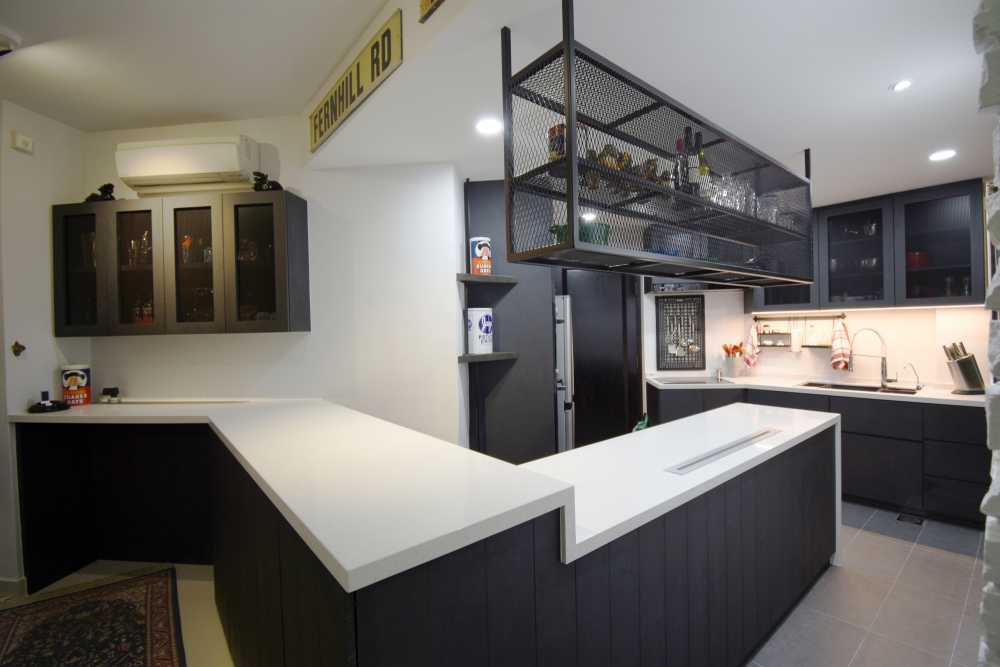 Industrial Design - Kitchen - Condominium - Design by Spruce Interiors