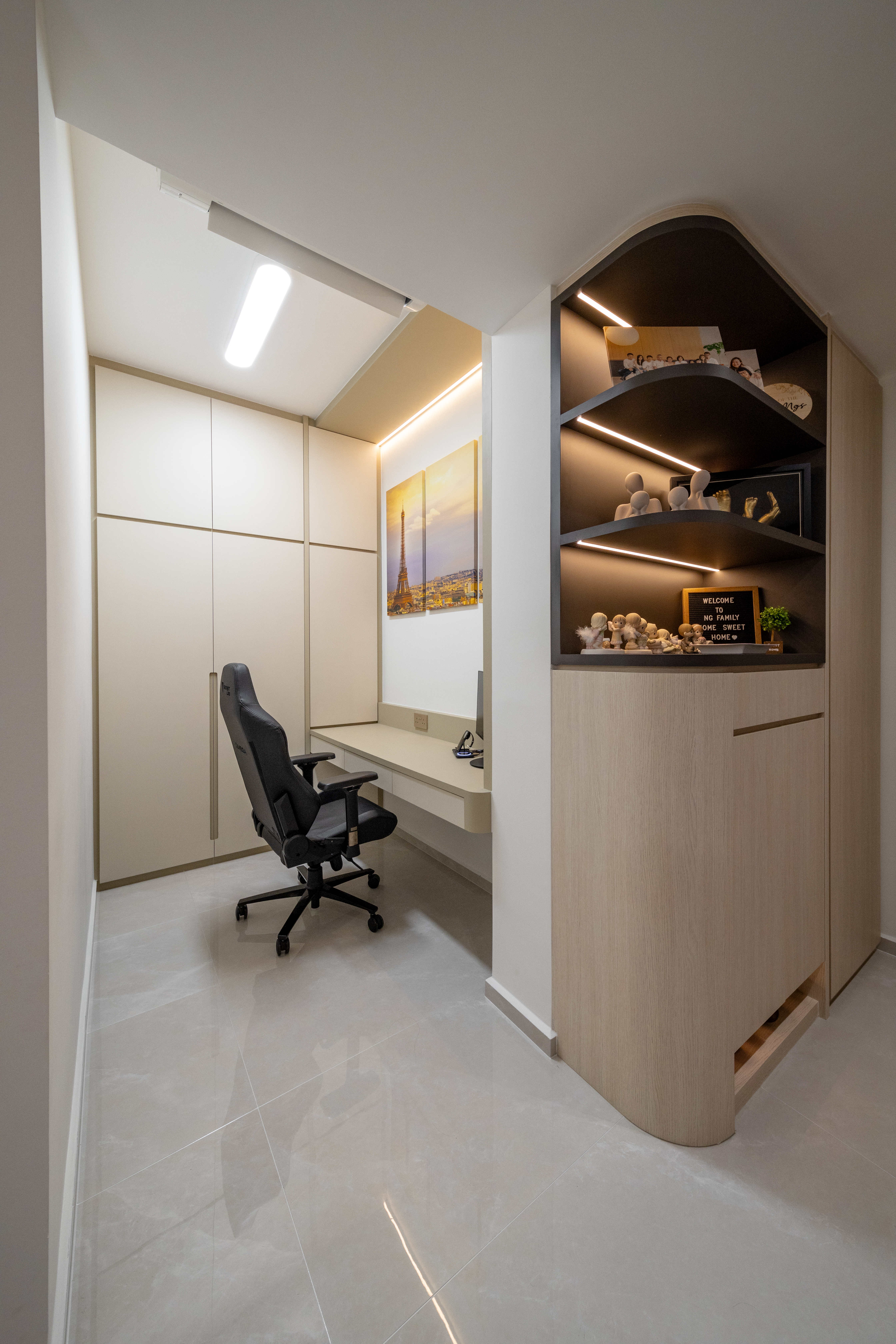 Modern Design - Study Room - Condominium - Design by Spruce Interiors