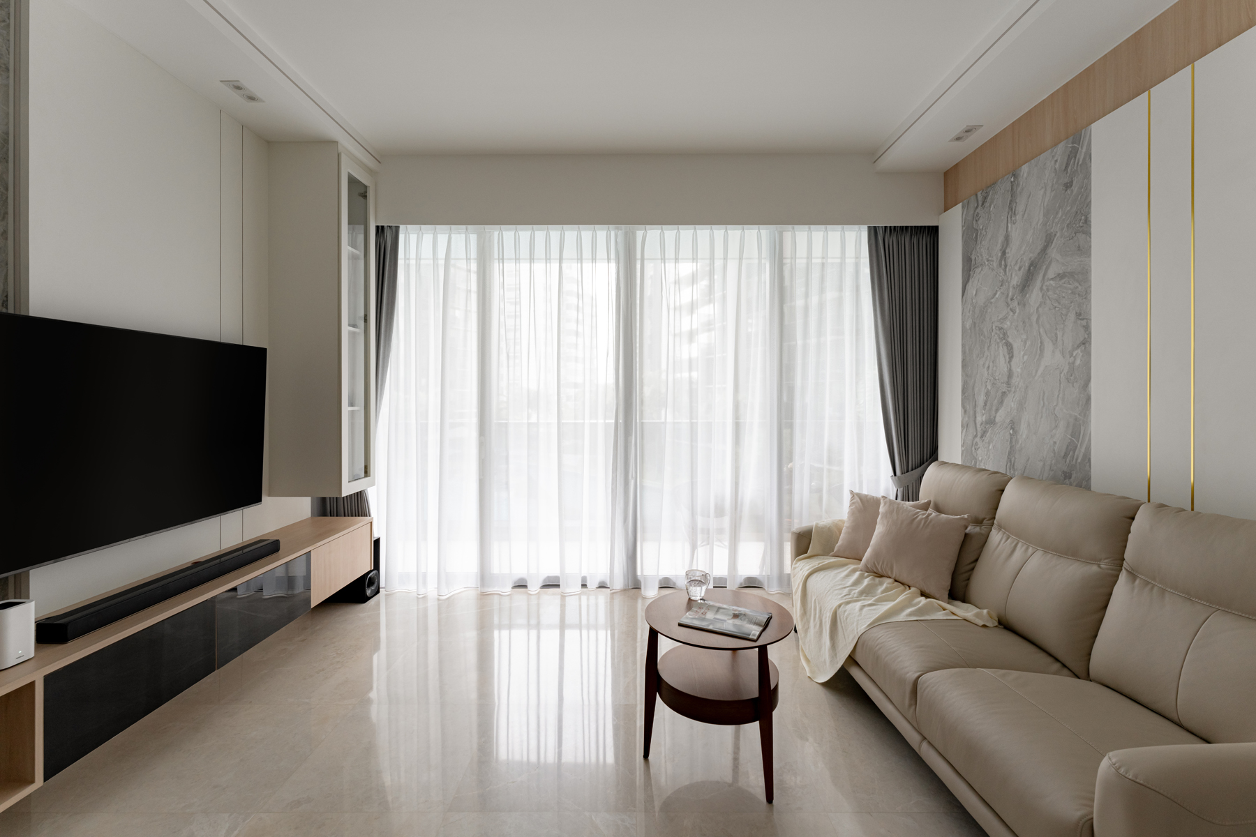 Contemporary, Modern Design - Living Room - Condominium - Design by U-Home Interior Design Pte Ltd