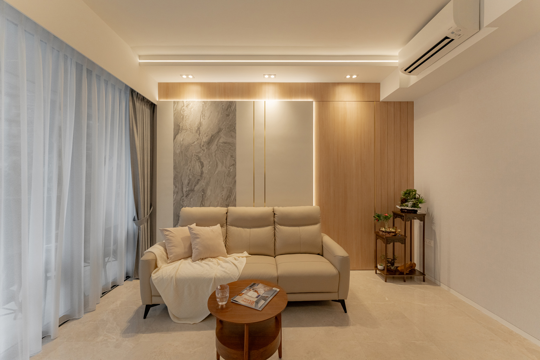 Contemporary, Modern Design - Living Room - Condominium - Design by U-Home Interior Design Pte Ltd