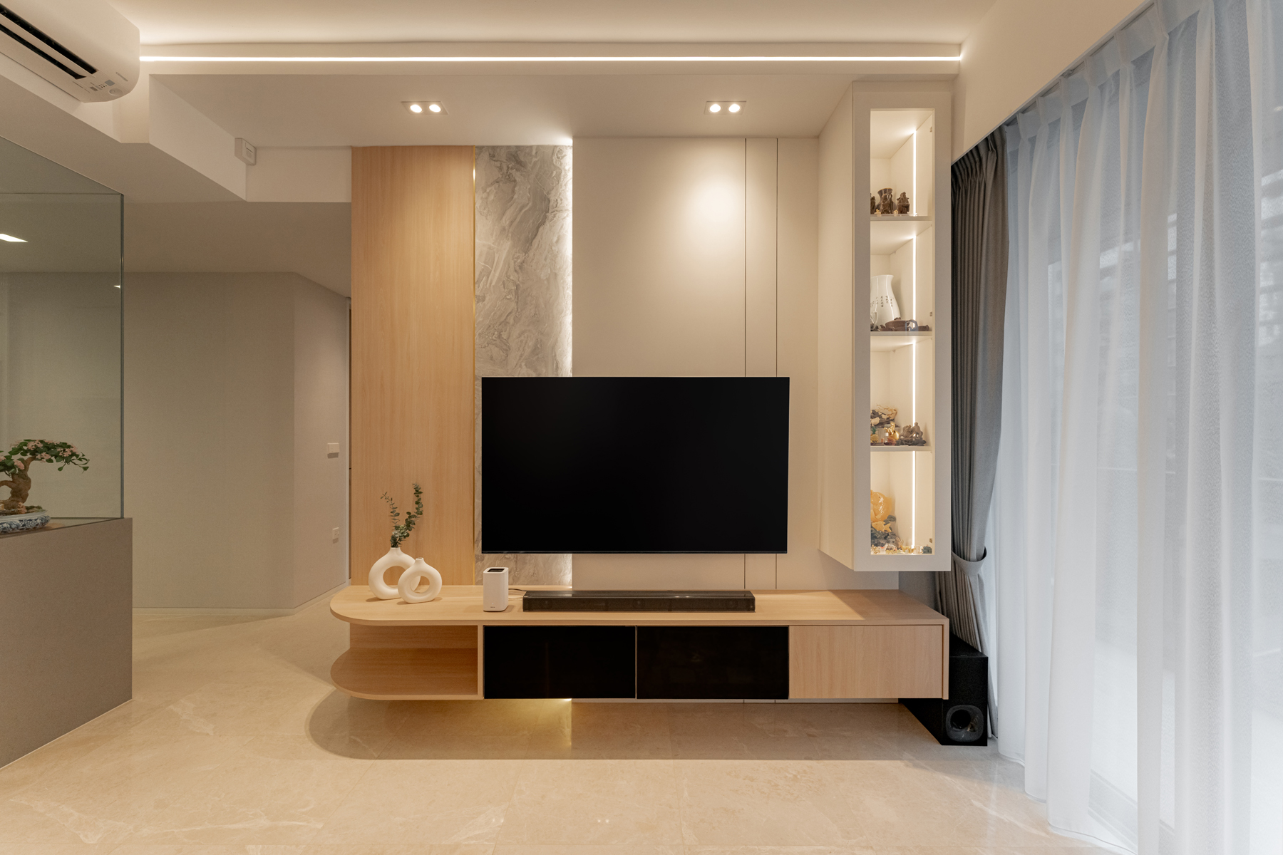 Contemporary, Modern Design - Living Room - Condominium - Design by U-Home Interior Design Pte Ltd