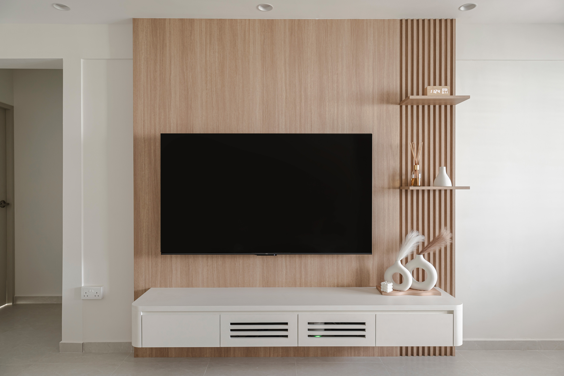 Minimalist, Scandinavian Design - Living Room - HDB 4 Room - Design by U-Home Interior Design Pte Ltd