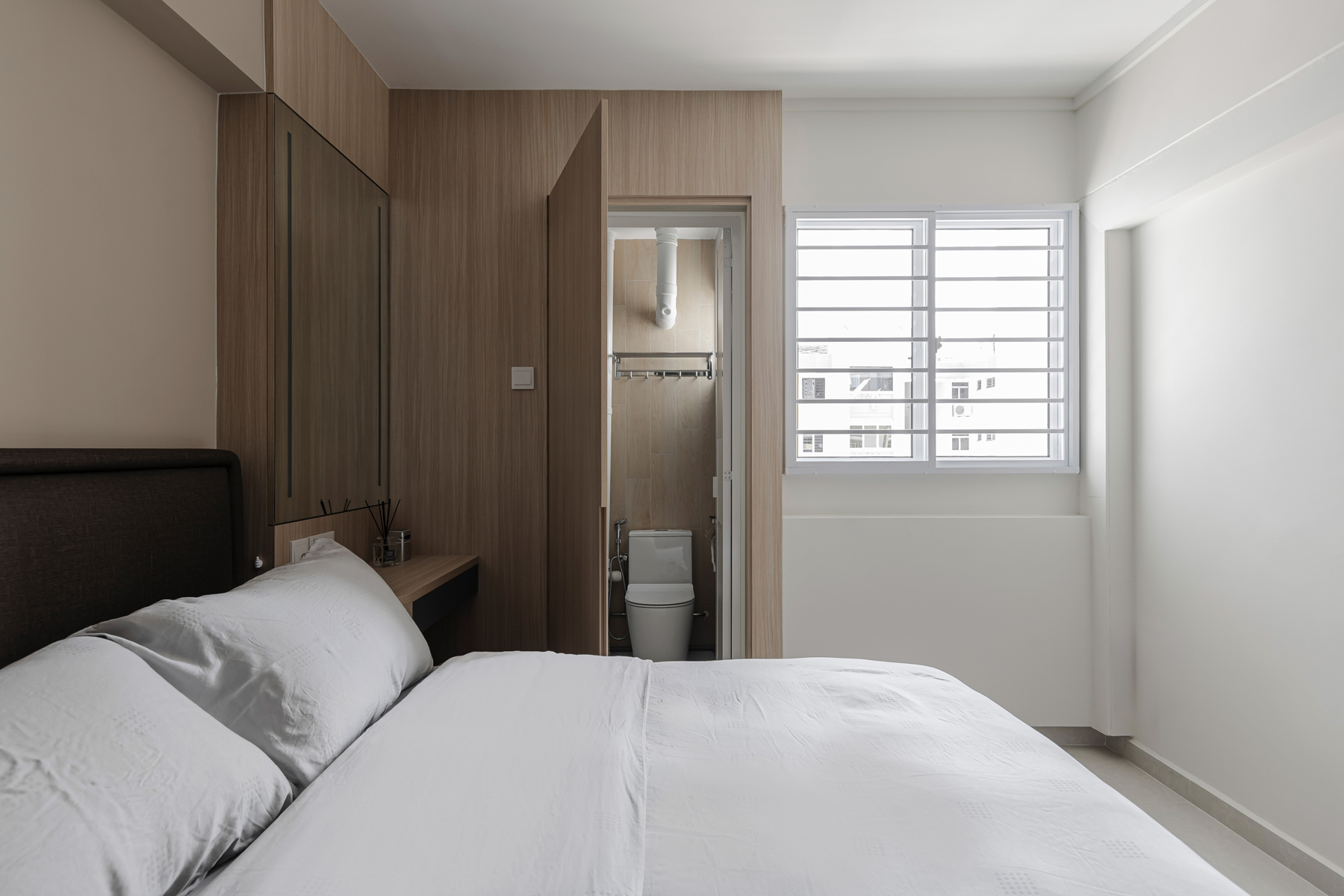 Minimalist, Scandinavian Design - Bedroom - HDB 4 Room - Design by U-Home Interior Design Pte Ltd