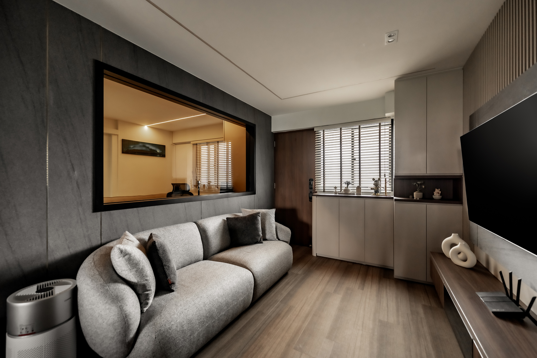 Contemporary, Modern, Others Design - Living Room - HDB 3 Room - Design by U-Home Interior Design Pte Ltd