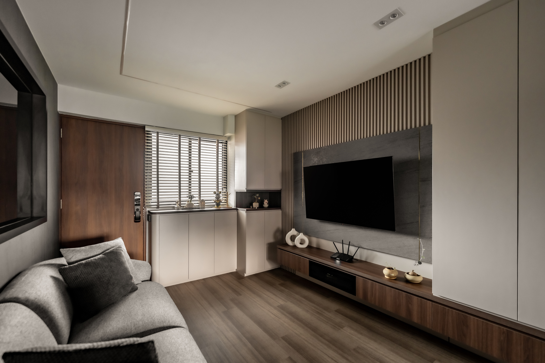 Contemporary, Modern, Others Design - Living Room - HDB 3 Room - Design by U-Home Interior Design Pte Ltd