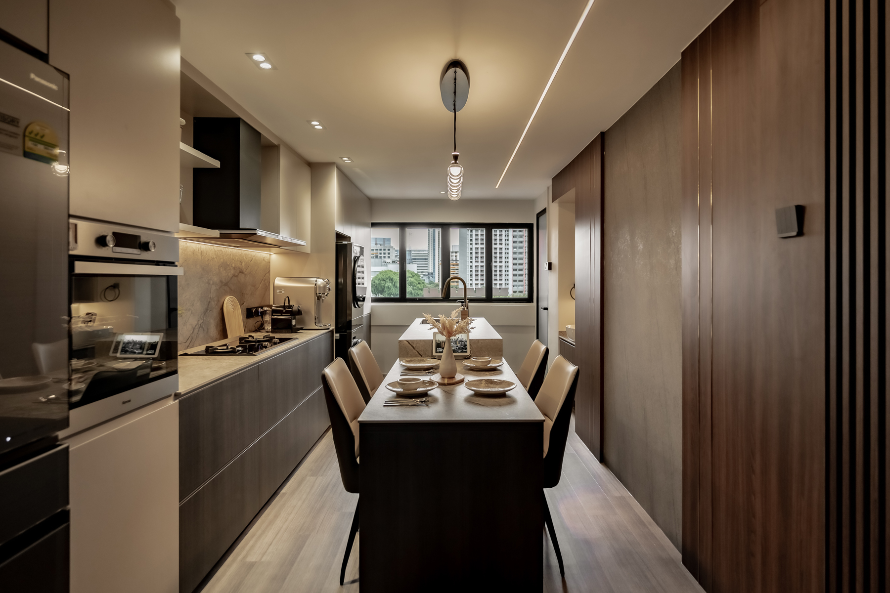 Contemporary, Modern, Others Design - Dining Room - HDB 3 Room - Design by U-Home Interior Design Pte Ltd