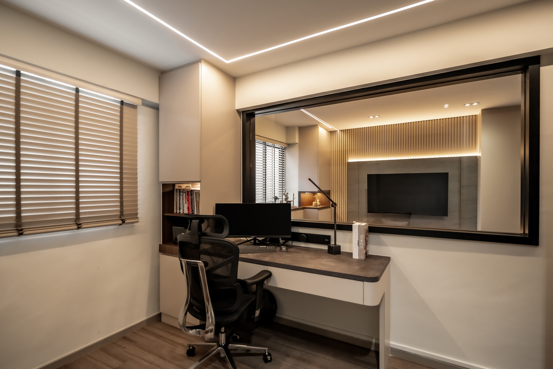 Contemporary, Modern, Others Design - Study Room - HDB 3 Room - Design by U-Home Interior Design Pte Ltd