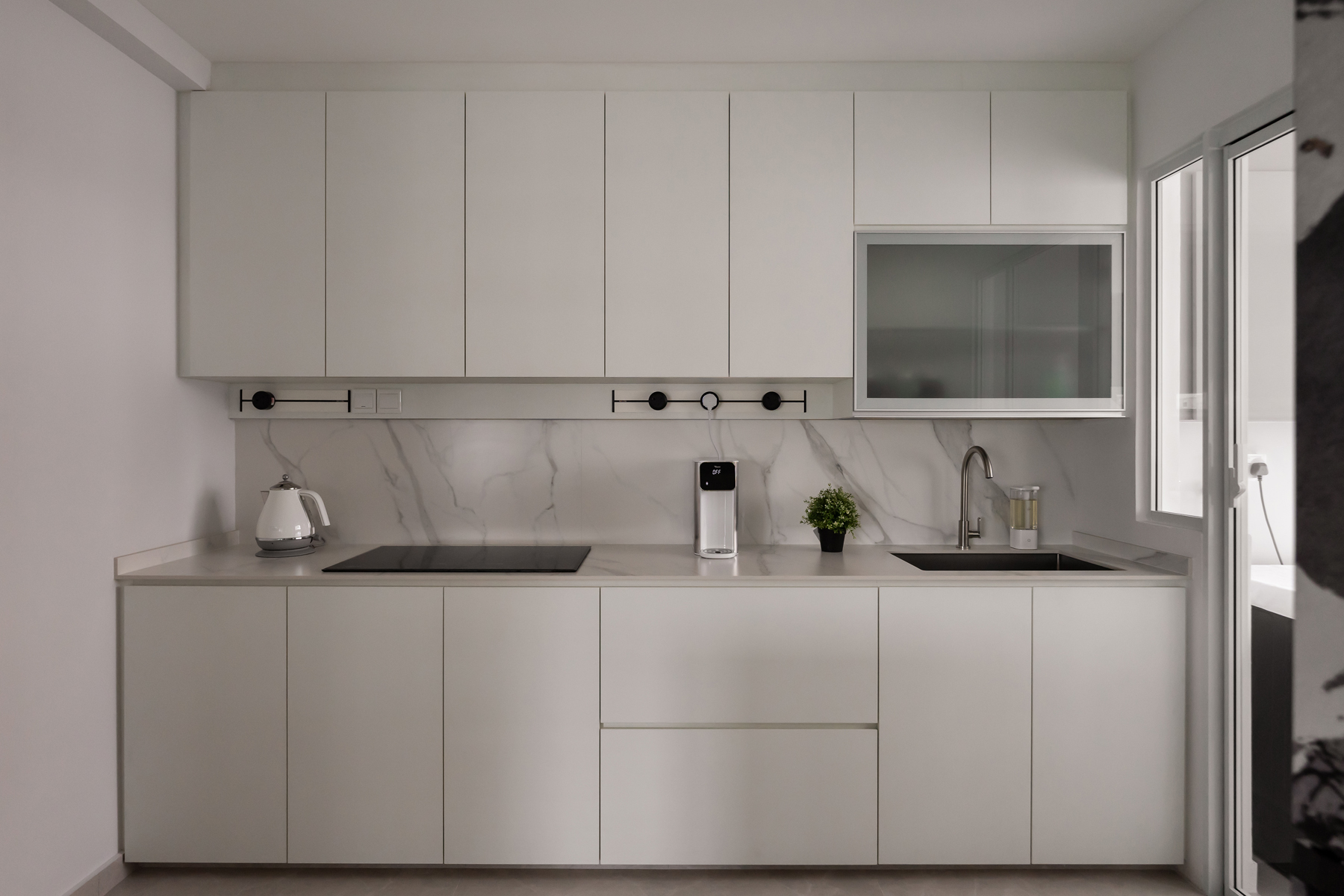 Minimalist Design - Kitchen - HDB 4 Room - Design by U-Home Interior Design Pte Ltd