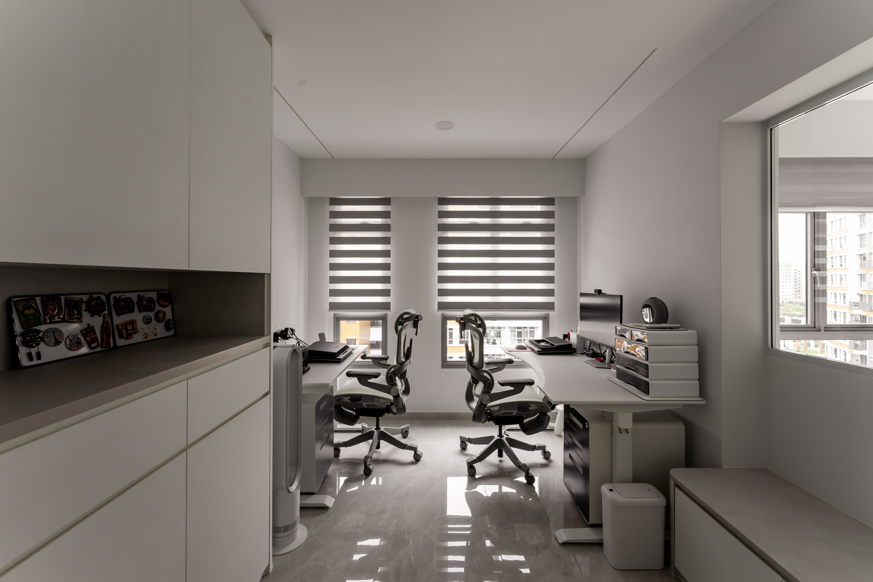 Minimalist Design - Study Room - HDB 4 Room - Design by U-Home Interior Design Pte Ltd