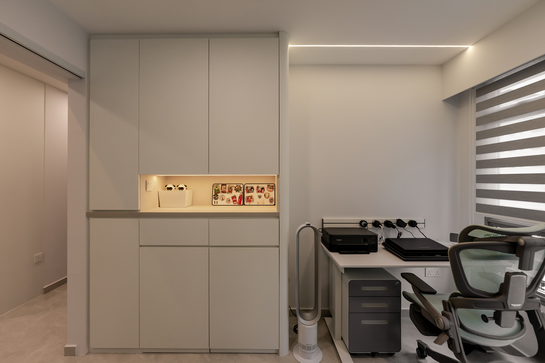 Minimalist Design - Study Room - HDB 4 Room - Design by U-Home Interior Design Pte Ltd