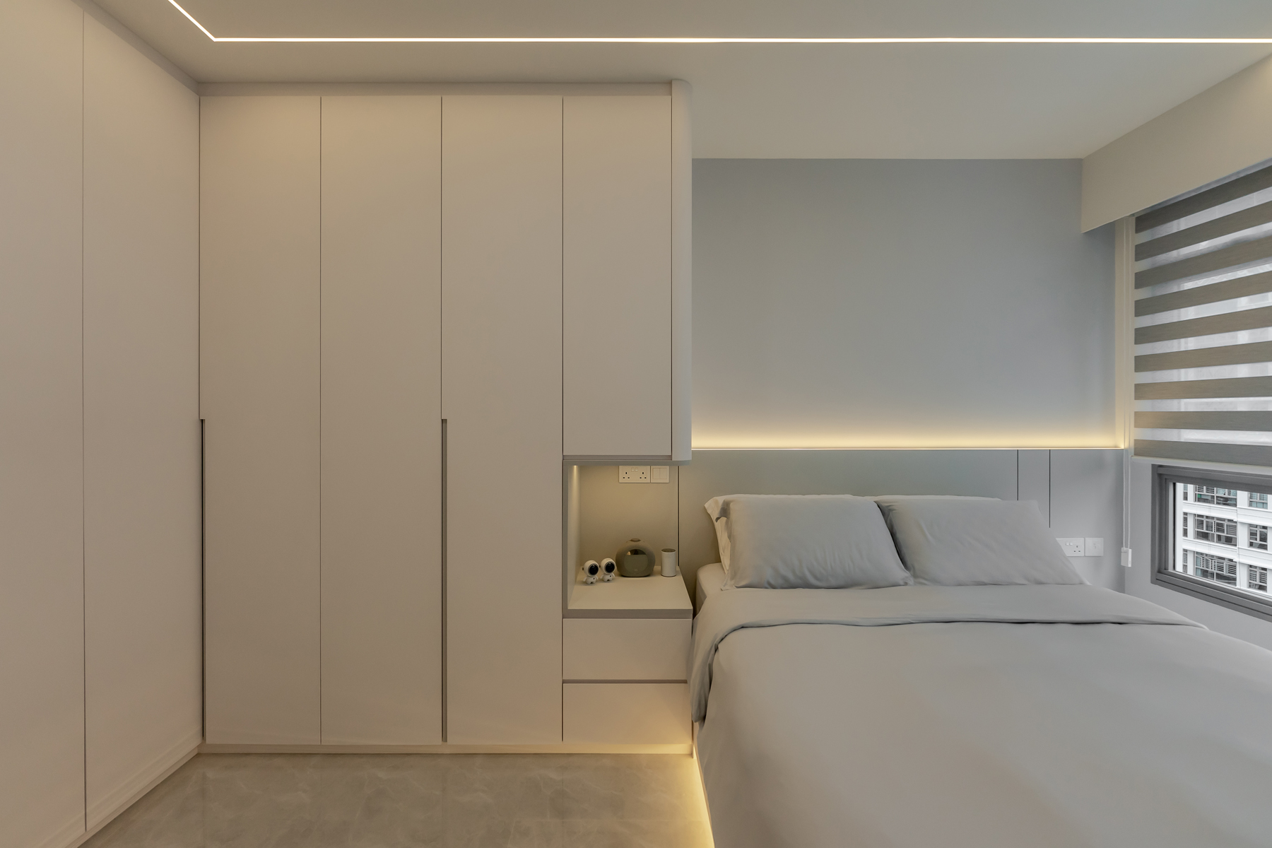 Minimalist Design - Bedroom - HDB 4 Room - Design by U-Home Interior Design Pte Ltd