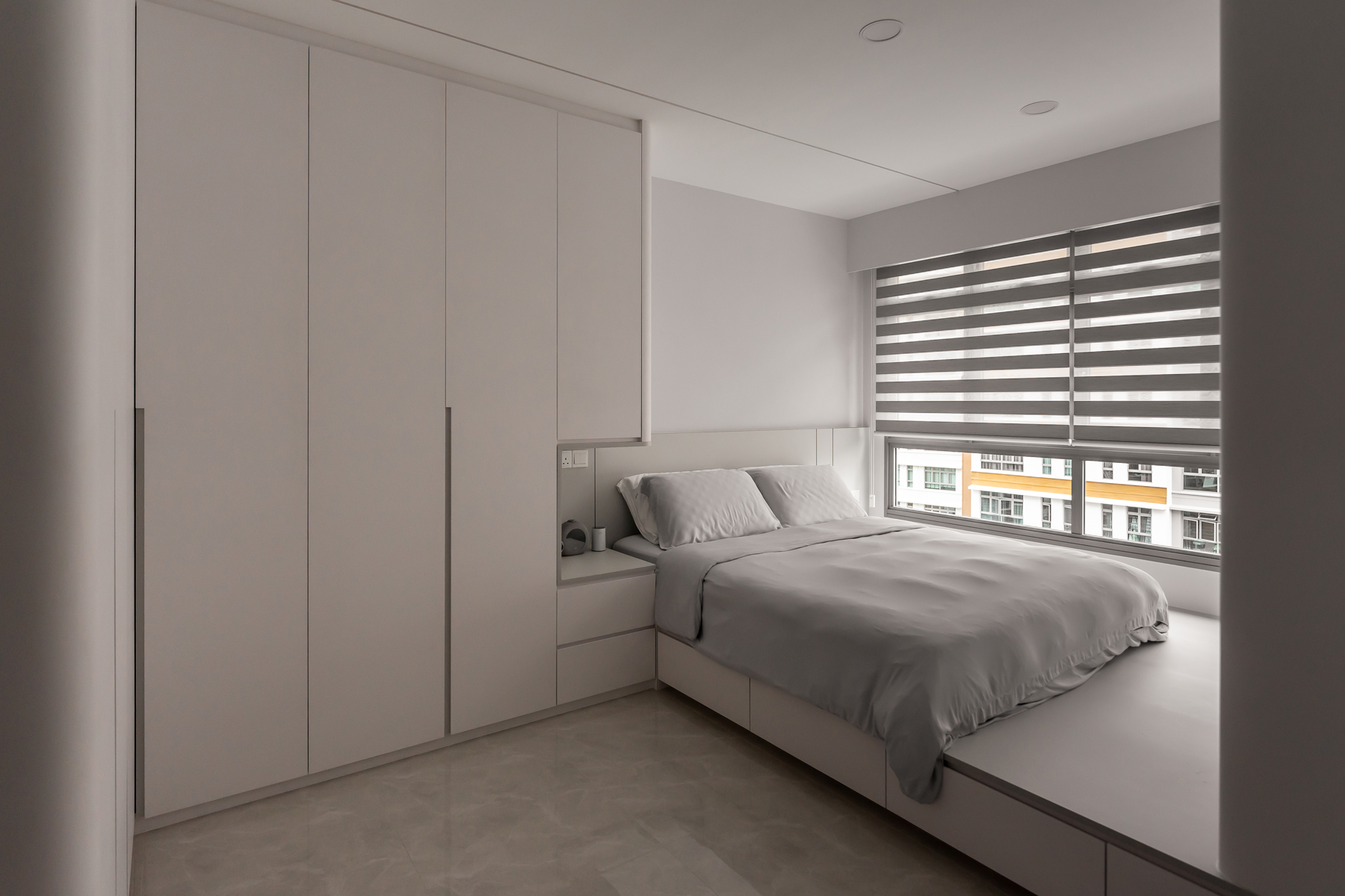 Minimalist Design - Bedroom - HDB 4 Room - Design by U-Home Interior Design Pte Ltd