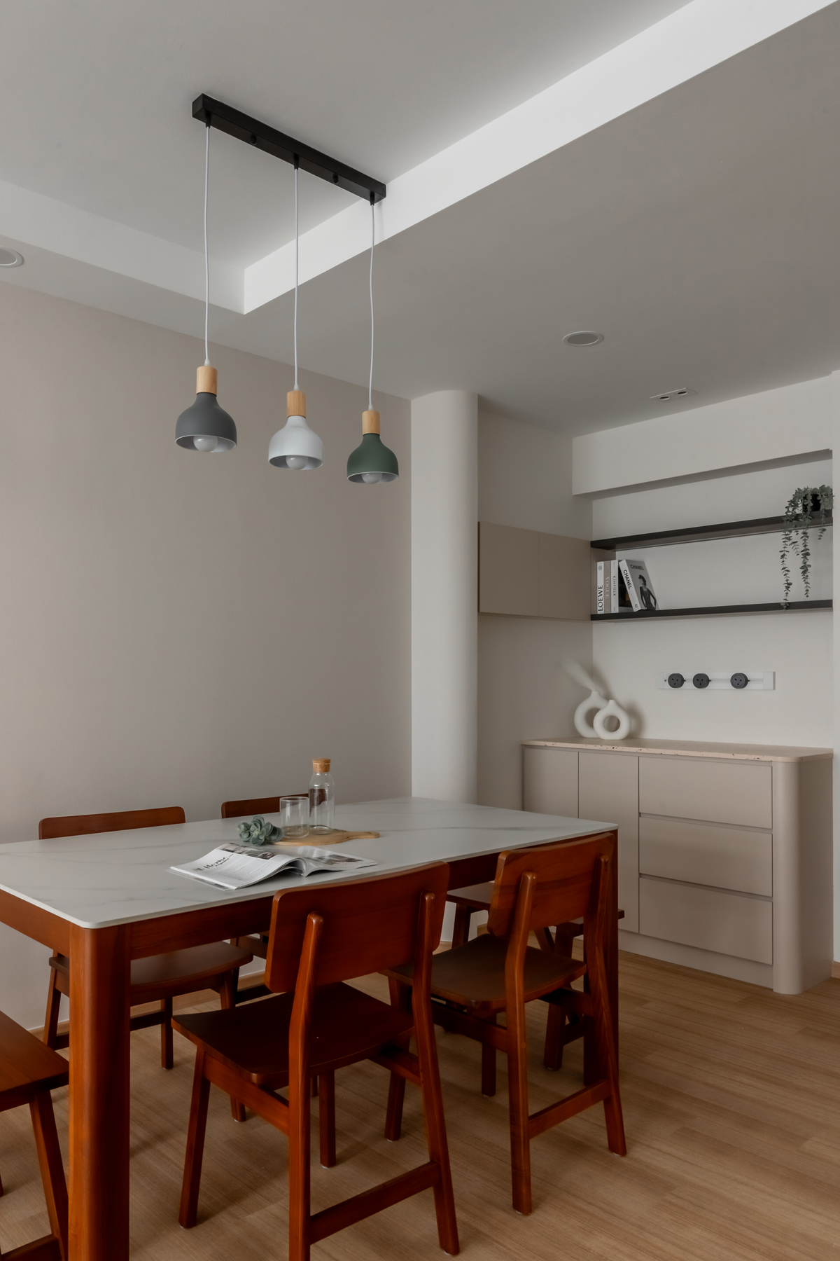 Contemporary, Scandinavian Design - Dining Room - HDB 4 Room - Design by U-Home Interior Design Pte Ltd