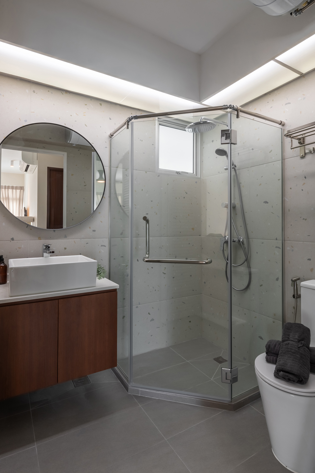 Contemporary, Modern, Others Design - Bathroom - HDB 4 Room - Design by U-Home Interior Design Pte Ltd