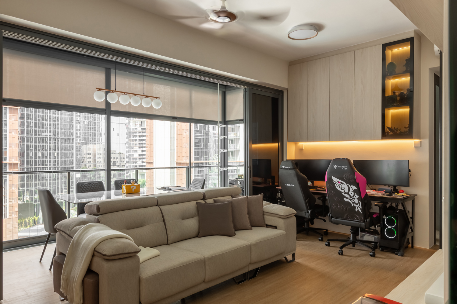 Scandinavian Design - Living Room - Condominium - Design by U-Home Interior Design Pte Ltd