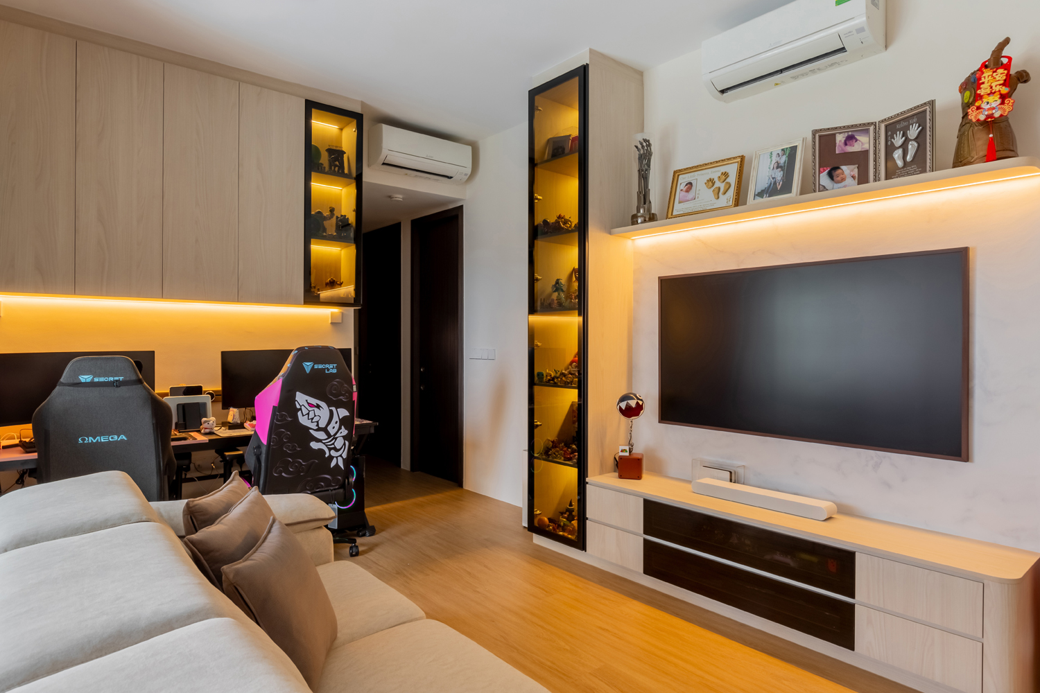 Scandinavian Design - Living Room - Condominium - Design by U-Home Interior Design Pte Ltd