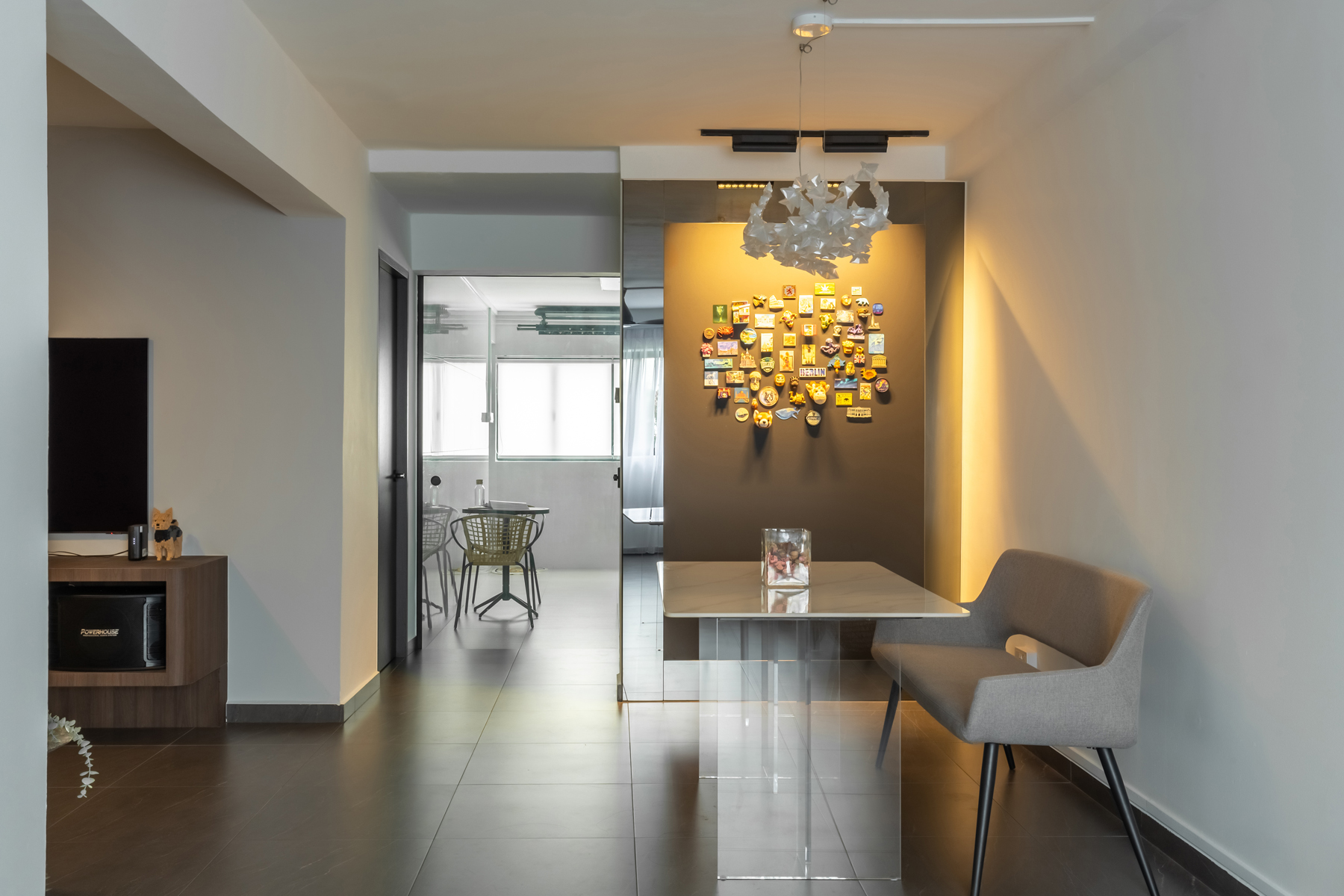 Contemporary, Modern, Others Design - Dining Room - HDB 3 Room - Design by U-Home Interior Design Pte Ltd