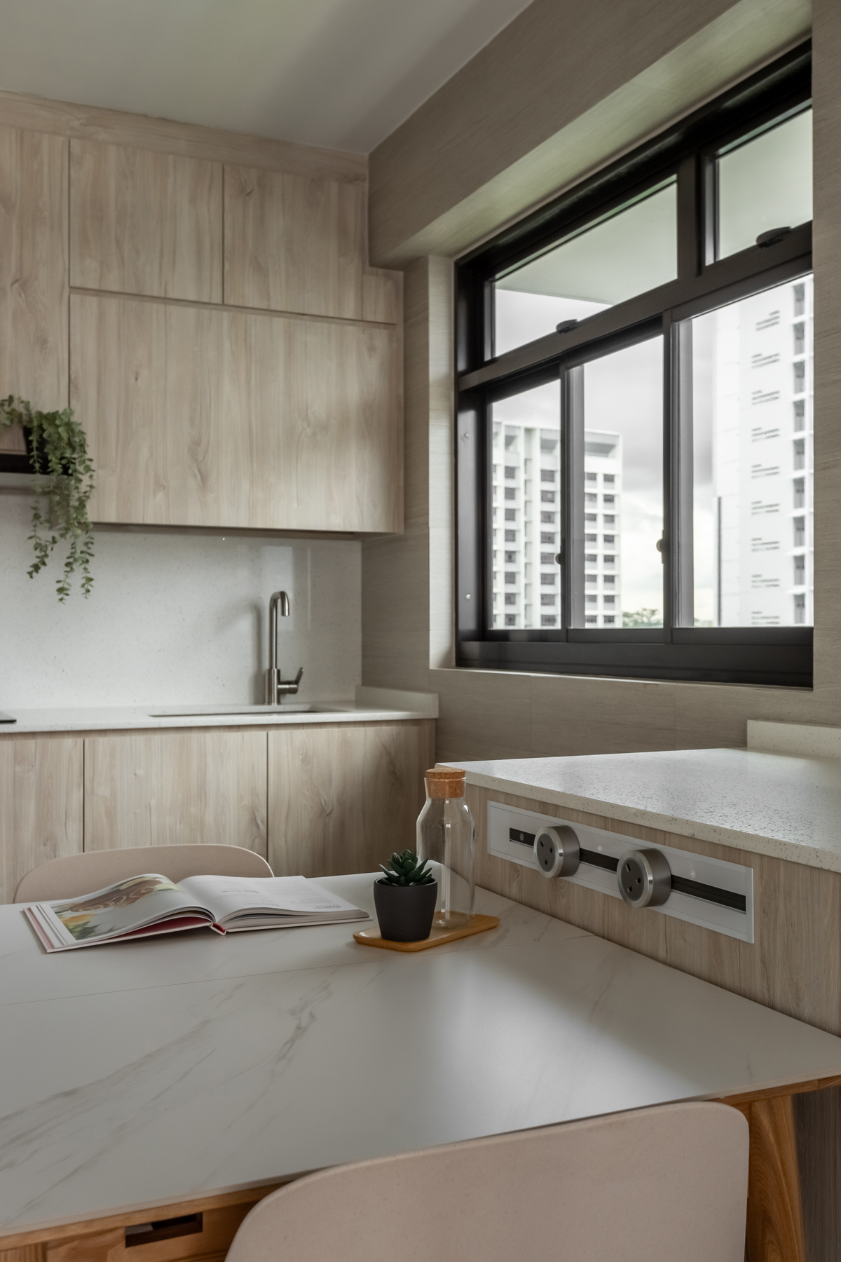 Contemporary, Modern Design - Dining Room - HDB Studio Apartment - Design by U-Home Interior Design Pte Ltd