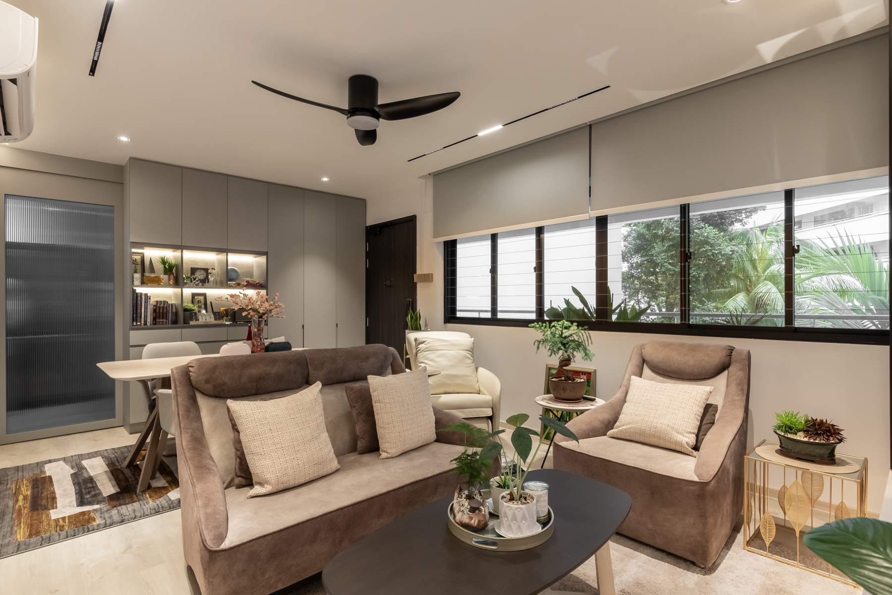 Contemporary, Modern, Others Design - Living Room - HDB 4 Room - Design by U-Home Interior Design Pte Ltd