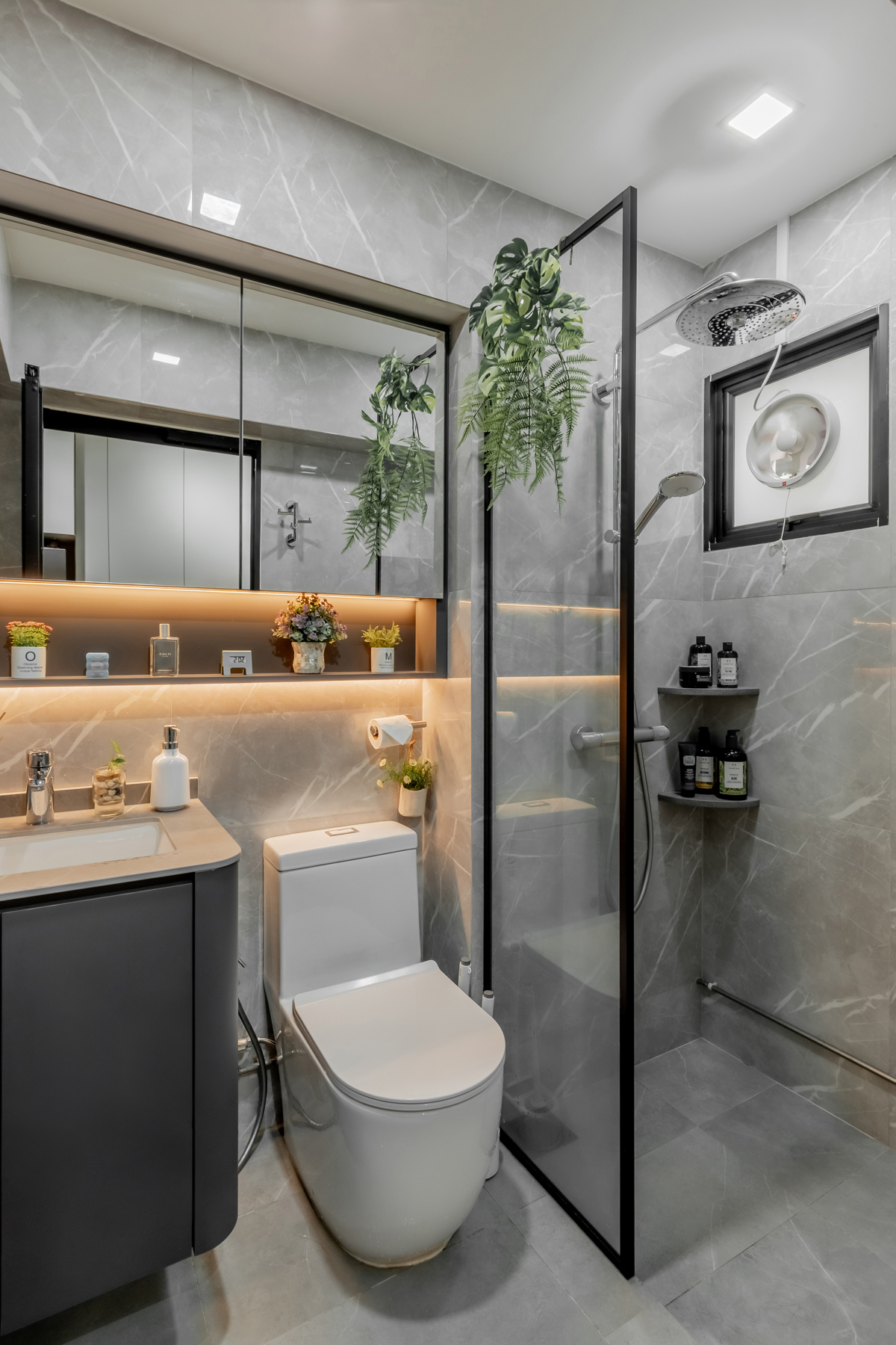 Contemporary, Modern, Others Design - Bathroom - HDB 4 Room - Design by U-Home Interior Design Pte Ltd