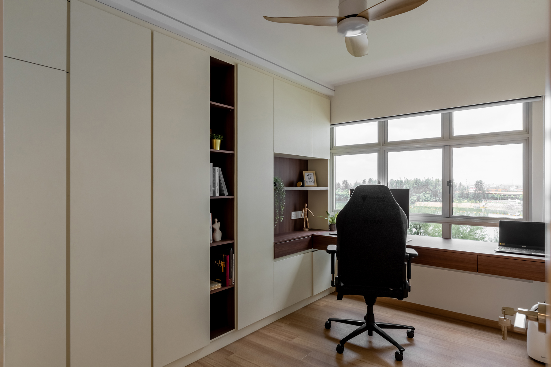 Scandinavian Design - Study Room - HDB 5 Room - Design by U-Home Interior Design Pte Ltd