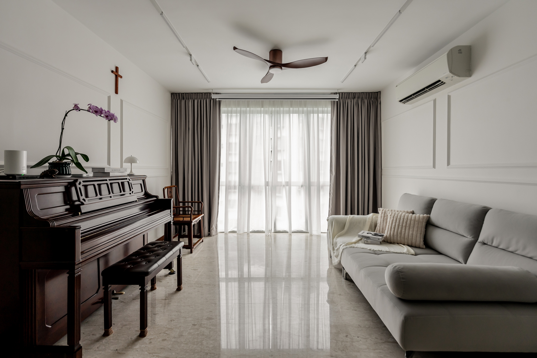 Contemporary, Modern Design - Living Room - Condominium - Design by U-Home Interior Design Pte Ltd