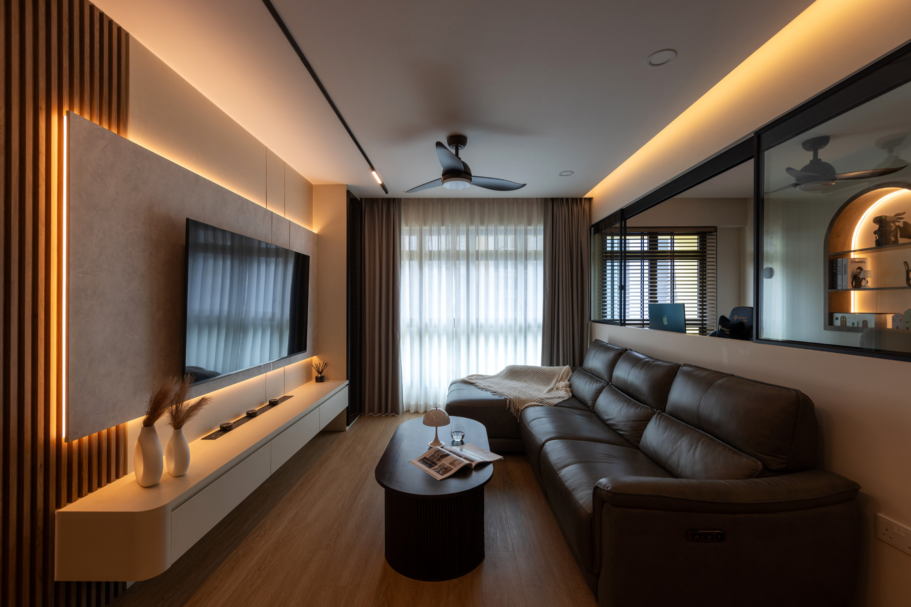 Contemporary, Modern, Others Design - Living Room - HDB 5 Room - Design by U-Home Interior Design Pte Ltd