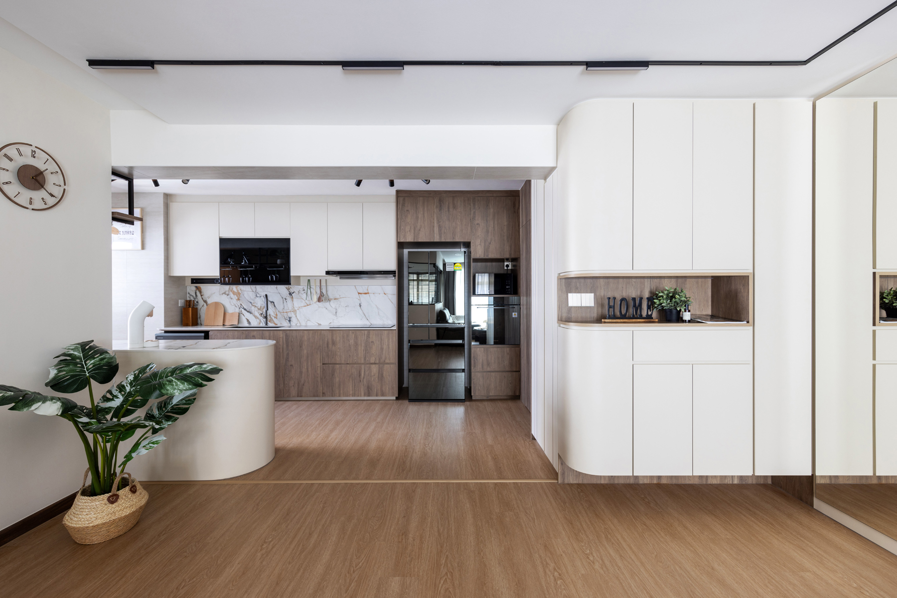 Contemporary, Modern, Others Design - Kitchen - HDB 5 Room - Design by U-Home Interior Design Pte Ltd