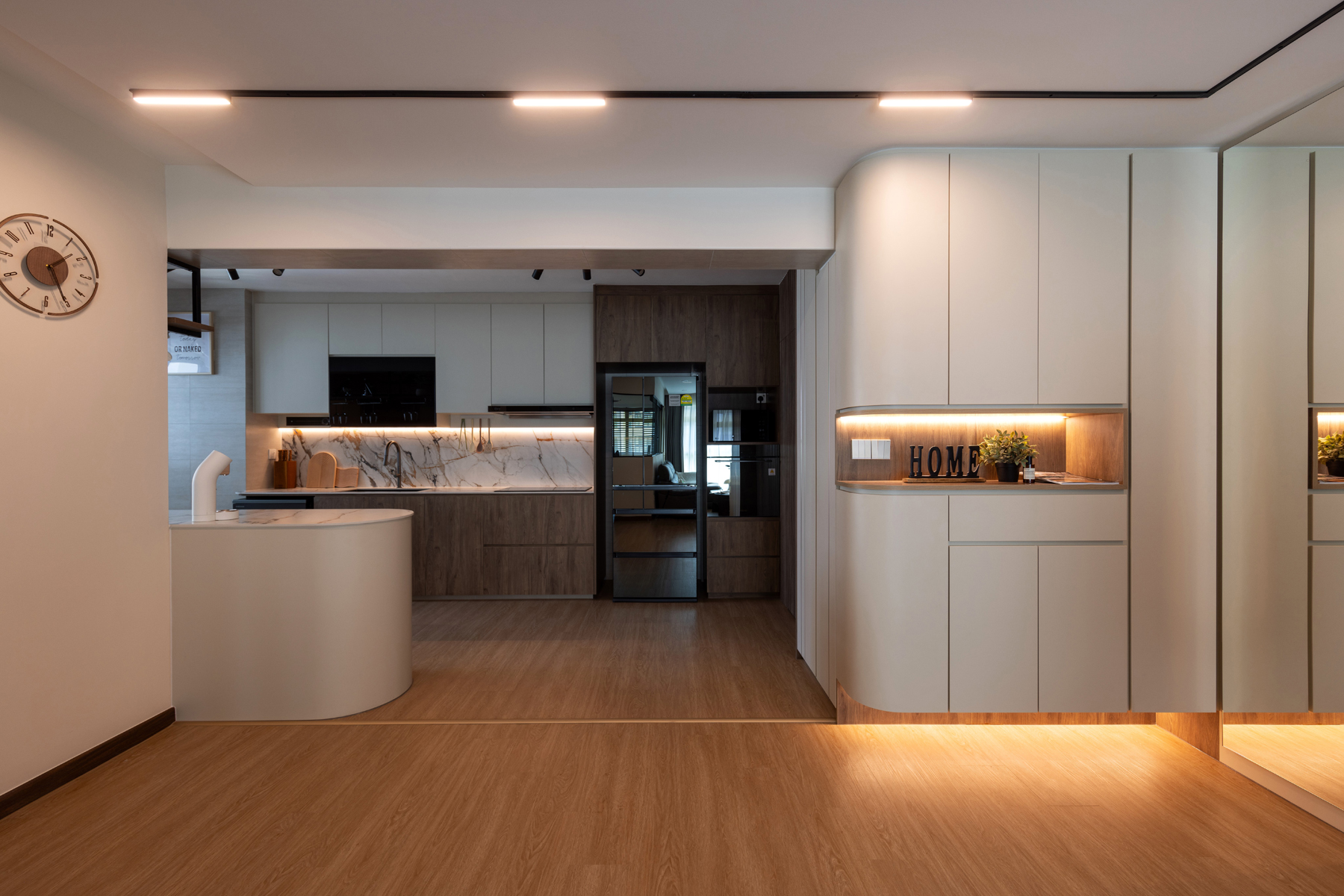 Contemporary, Modern, Others Design - Kitchen - HDB 5 Room - Design by U-Home Interior Design Pte Ltd