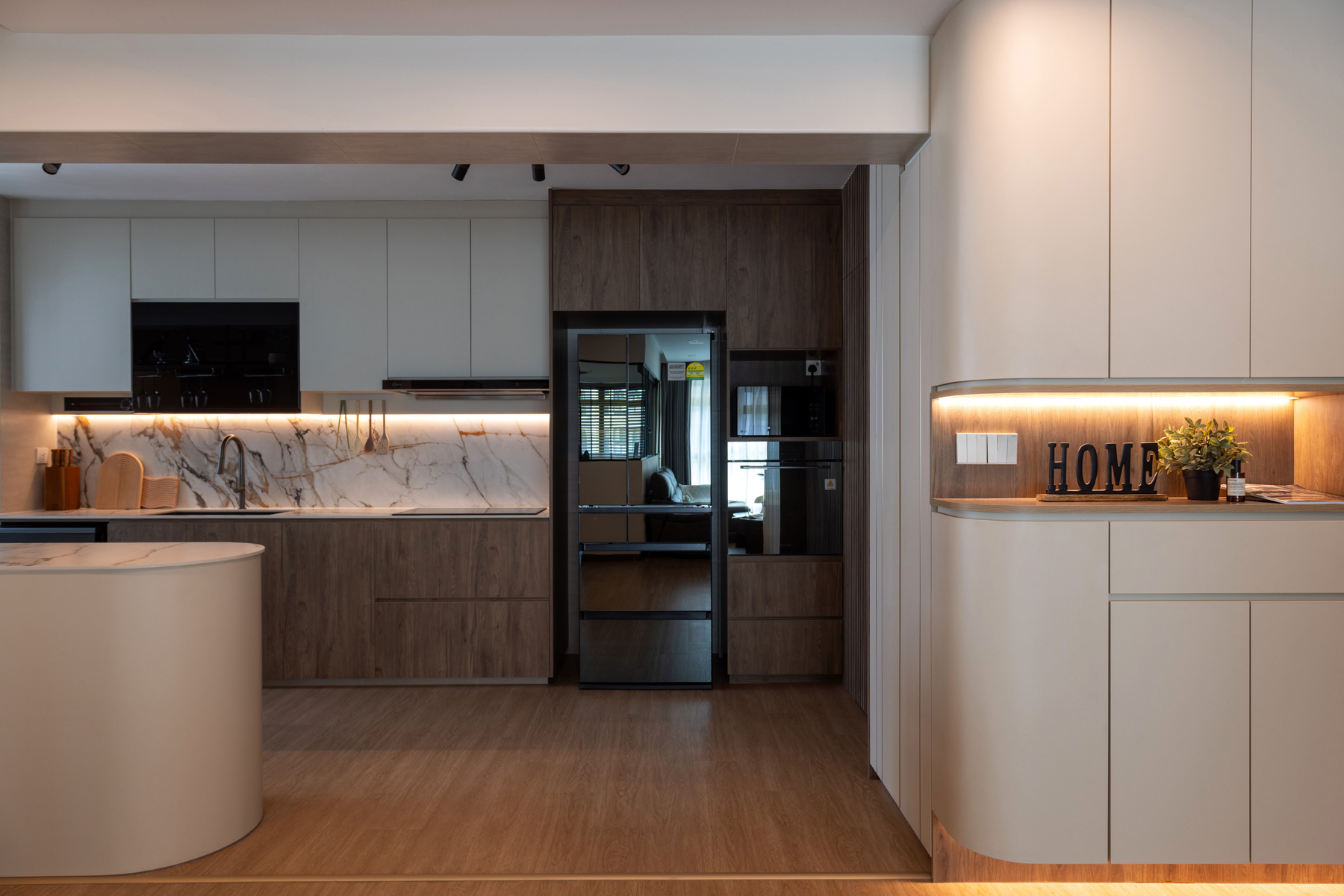 Contemporary, Modern, Others Design - Kitchen - HDB 5 Room - Design by U-Home Interior Design Pte Ltd