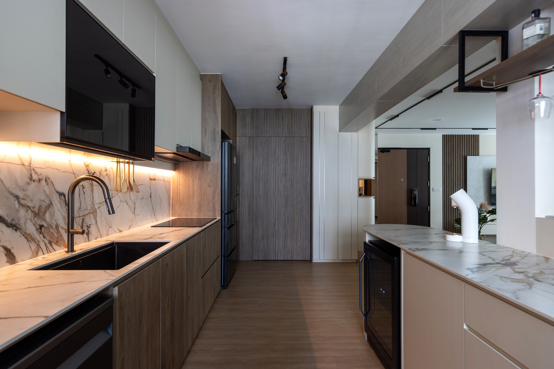 Contemporary, Modern, Others Design - Kitchen - HDB 5 Room - Design by U-Home Interior Design Pte Ltd