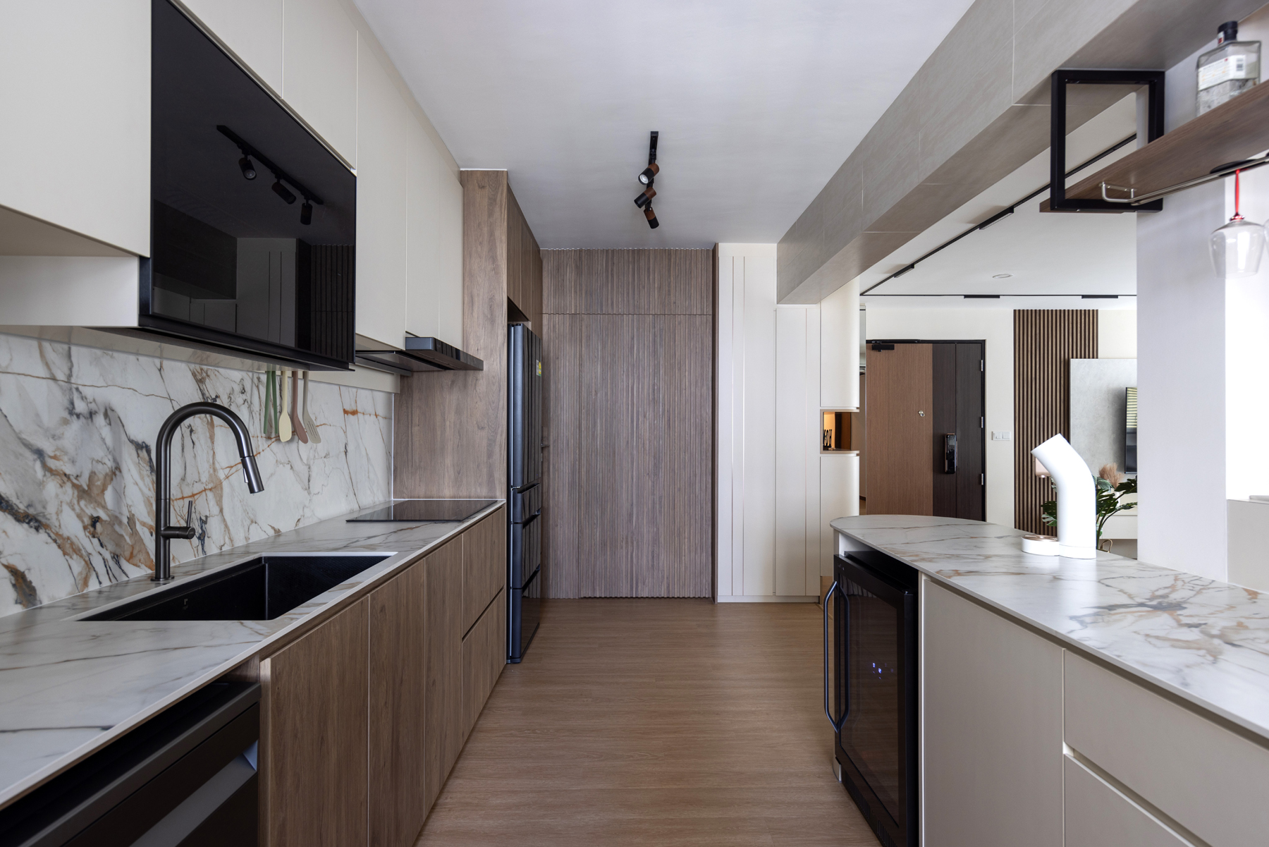 Contemporary, Modern, Others Design - Kitchen - HDB 5 Room - Design by U-Home Interior Design Pte Ltd